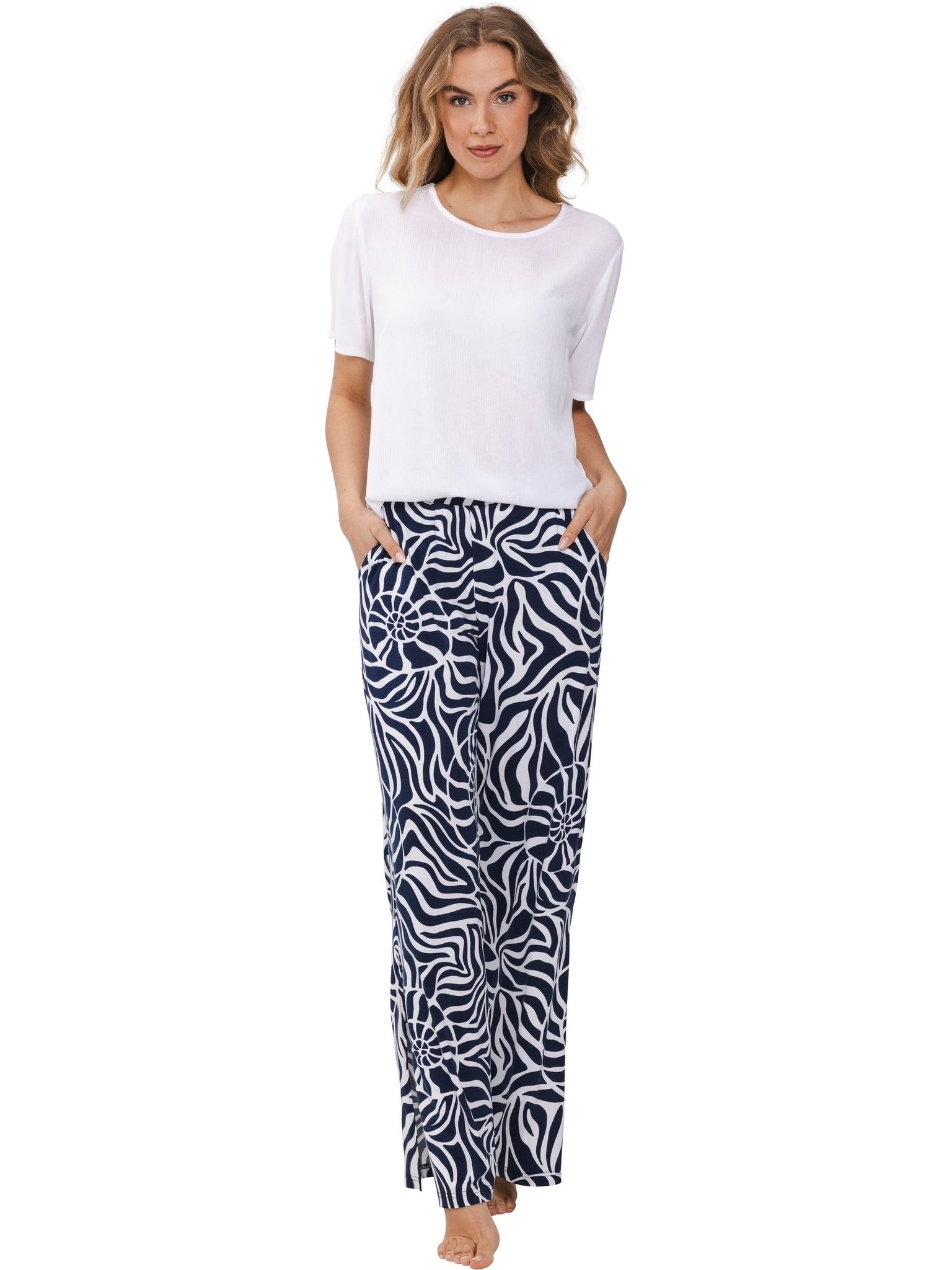 pastunette-beach-basic-top-shirt-wei-viskose image 2