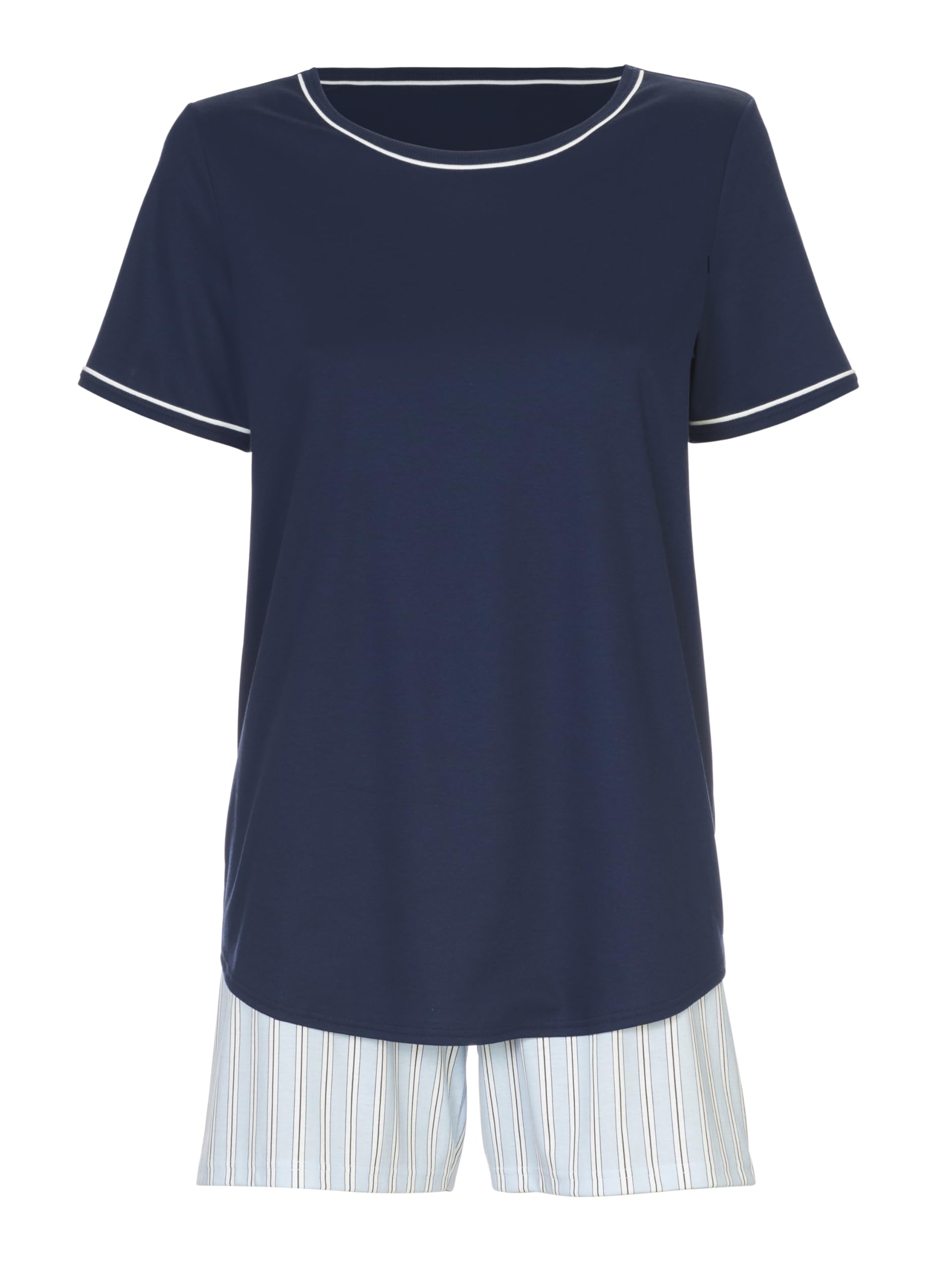 calida-sweet-dreams-pyjamaset-damen-kurz-blau image 6
