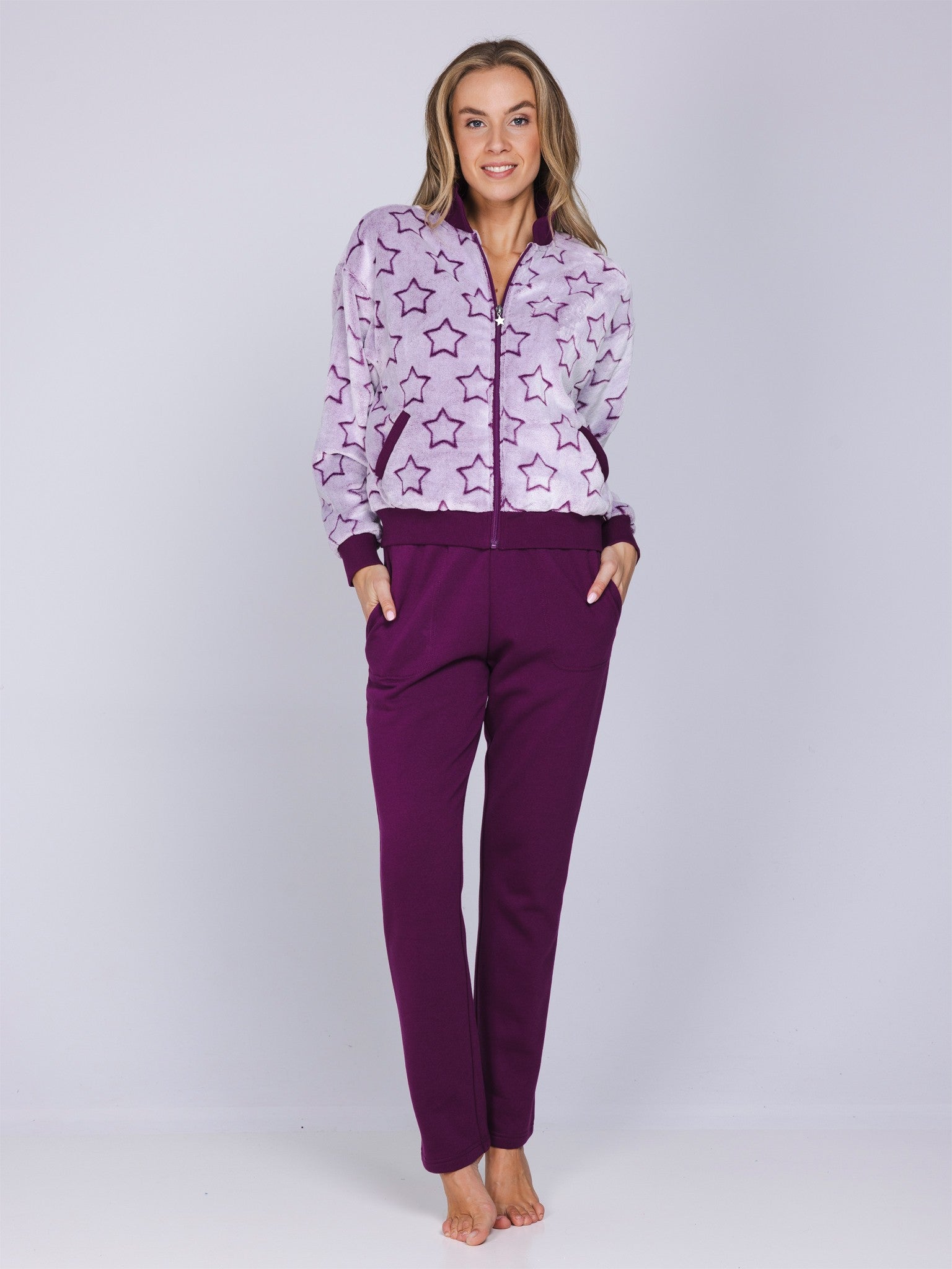 myrebelle-starlight-magic-hausanzug-blau-teddy-fleece-set image 4