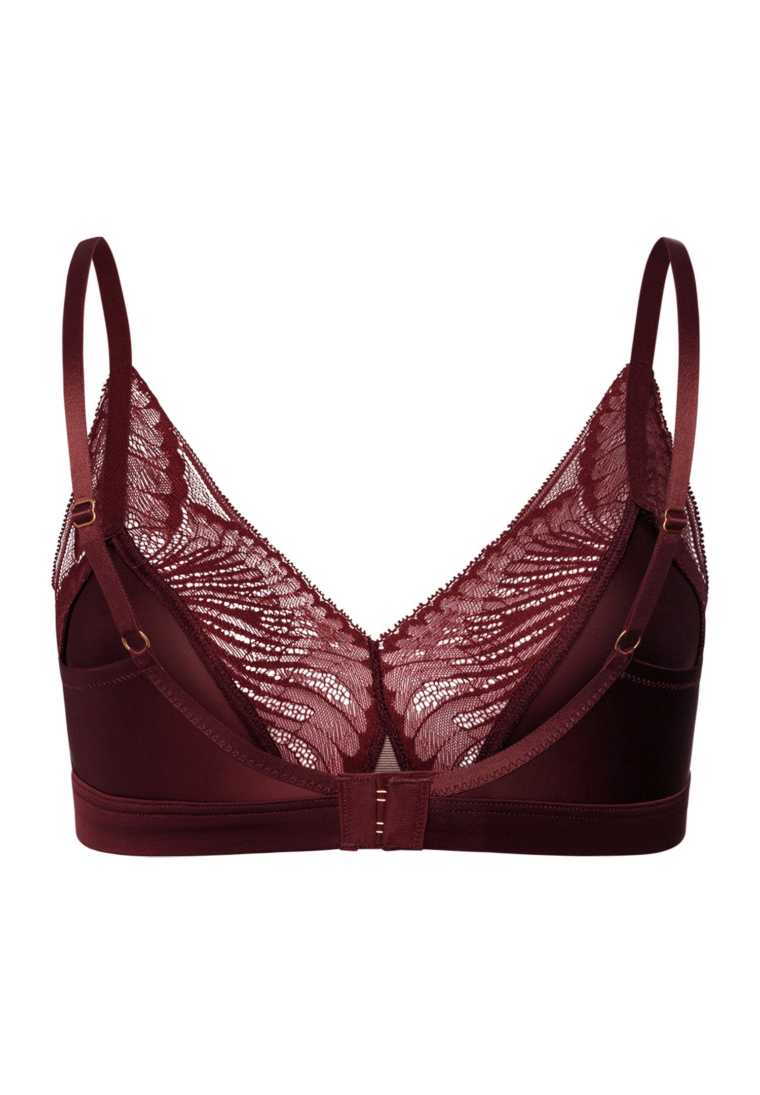 hanro-lilith-soft-cup-bra-damen-vivid-brown-spitze-bh-viskose image 3