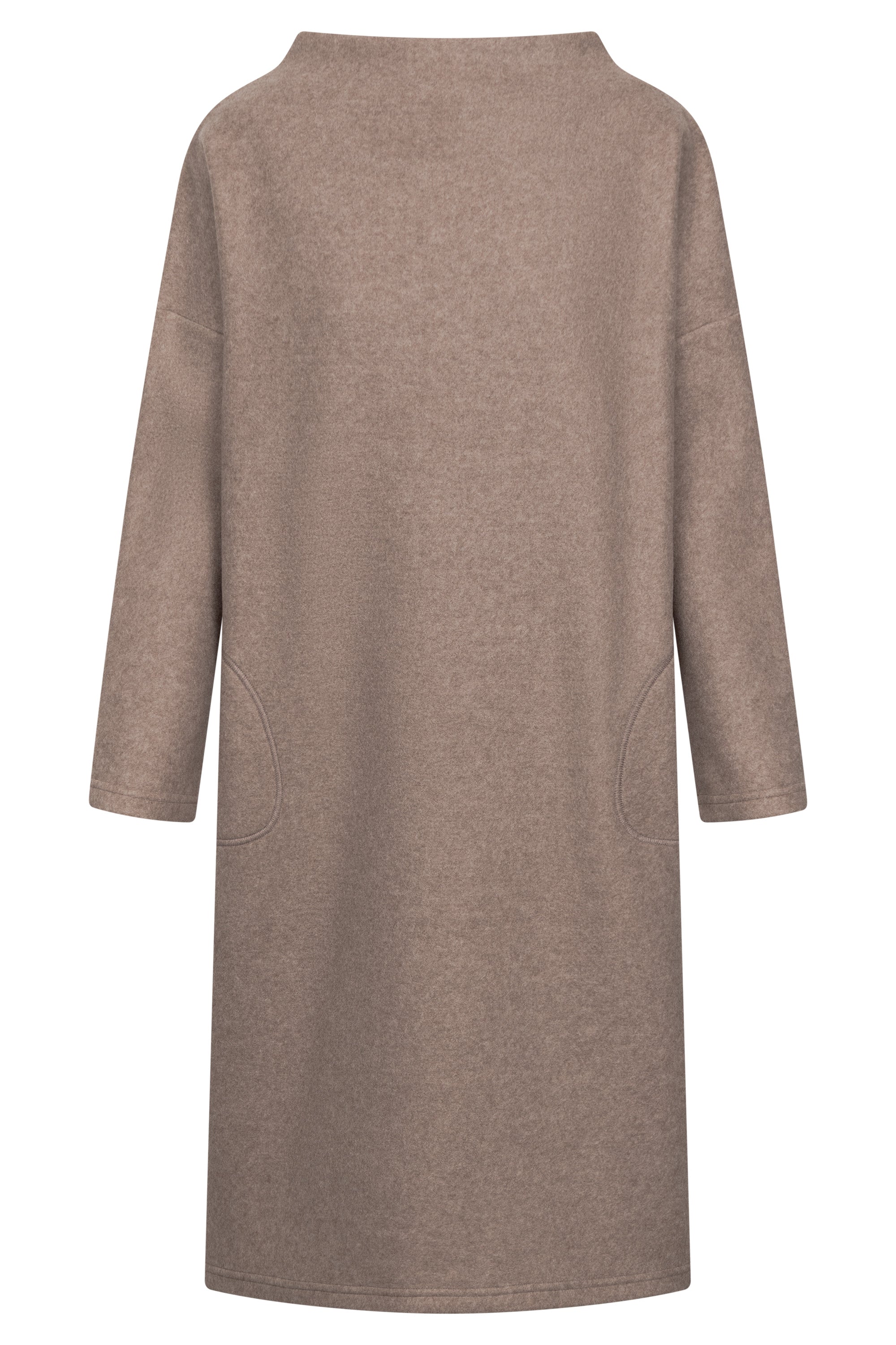r-sch-be-happy-hauskleid-midi-braun-fleece-w-rmend image 2