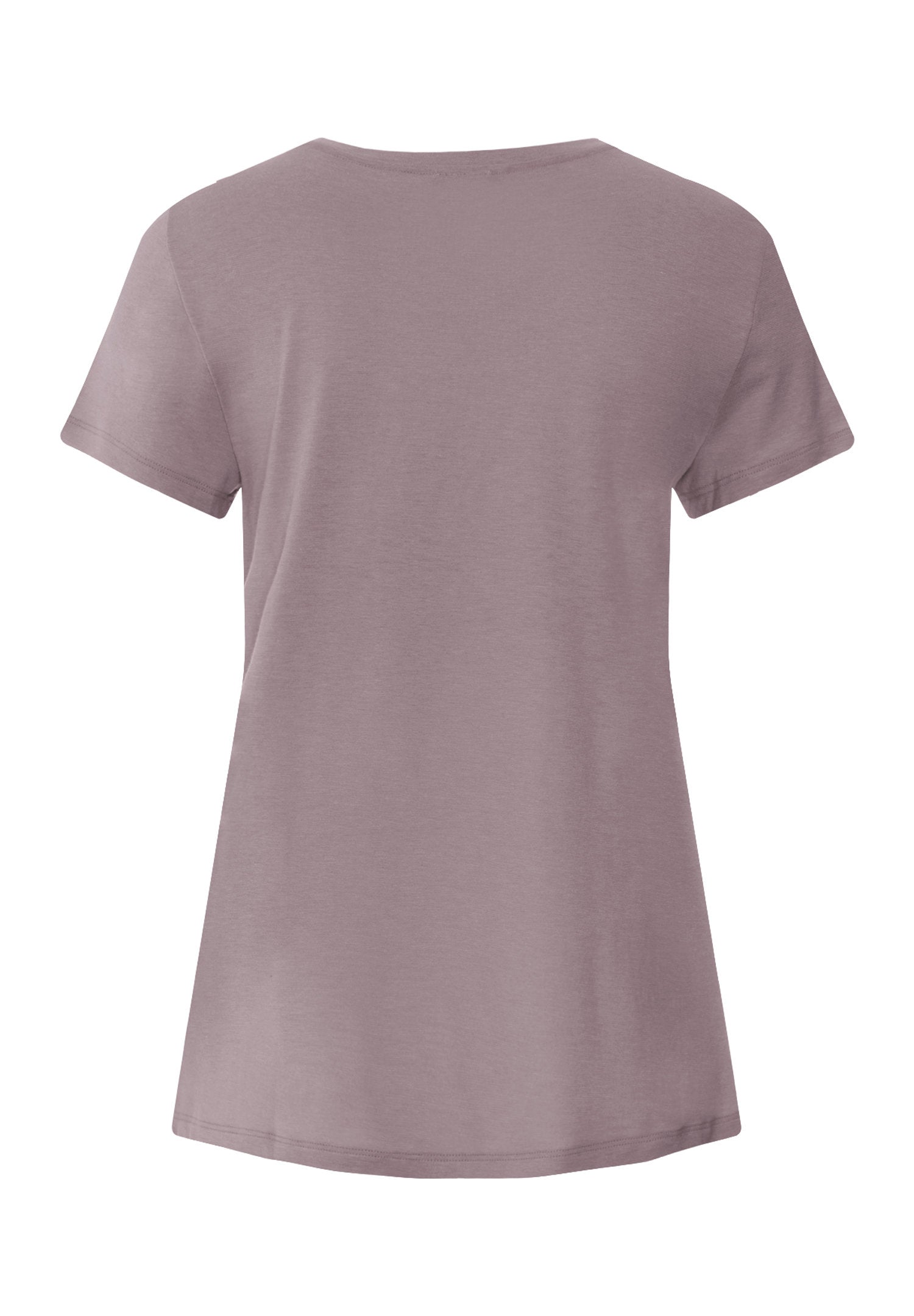 hanro-sleep-lounge-kurzarm-shirt-stormy-rose-modal image 3