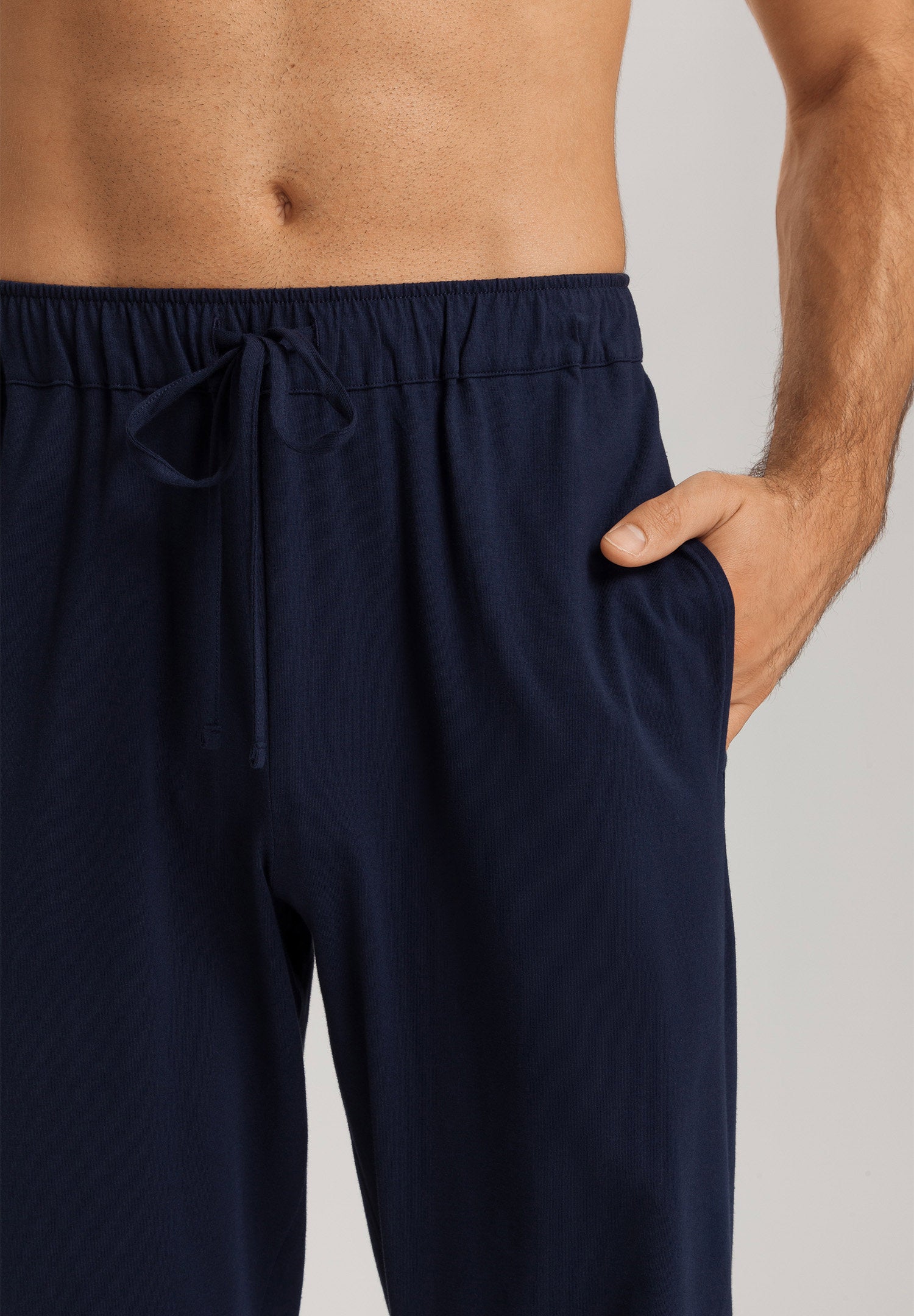 hanro-night-and-day-pyjamahose-herren-deep-navy-baumwolle image 6