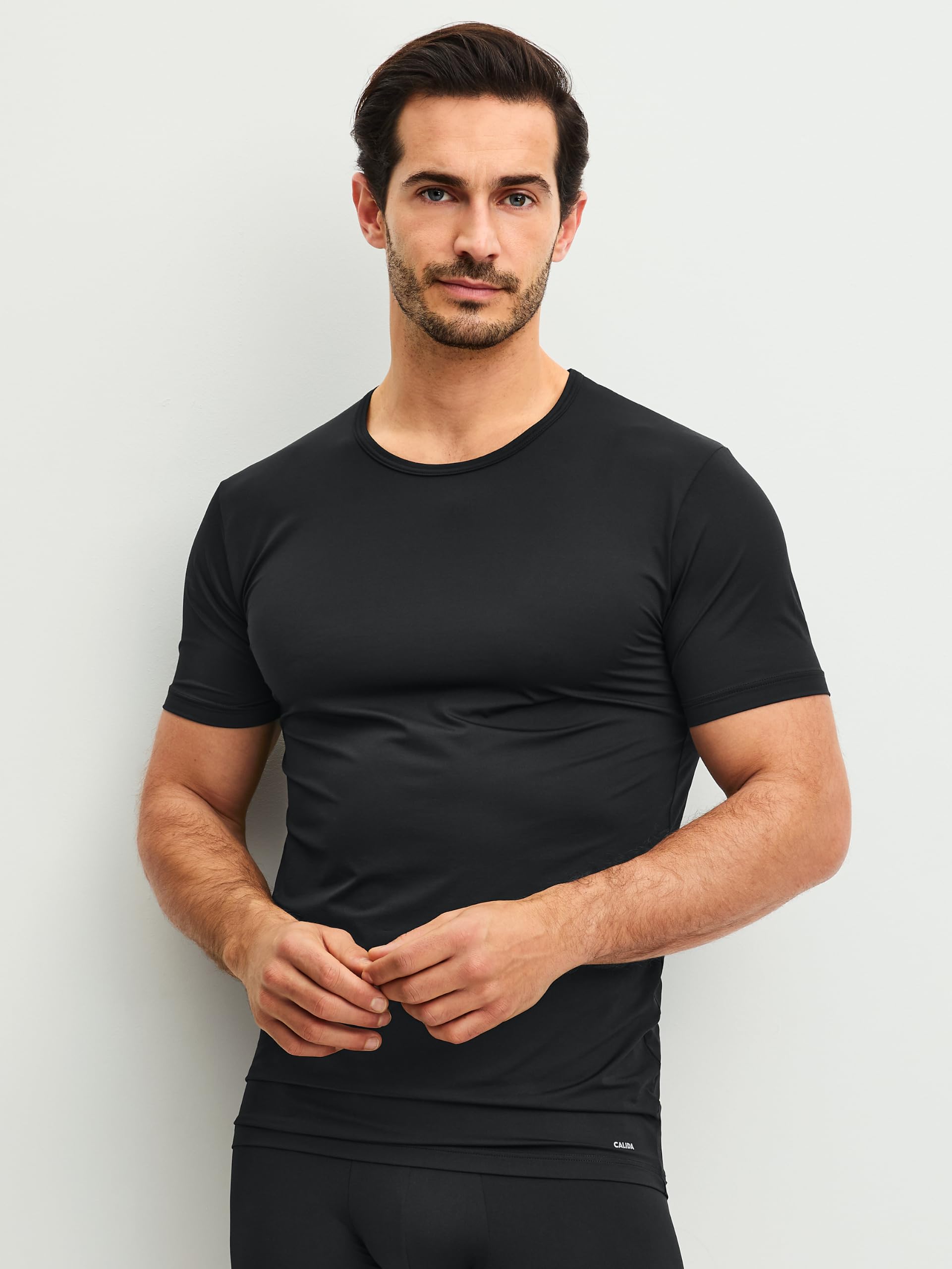 calida-micro-stretch-t-shirt-herren-50-cotton-stretch image 2