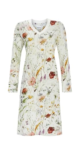 ringella-women-men-sleepshirt-langarm-modal-blumen-wadenlang image 3