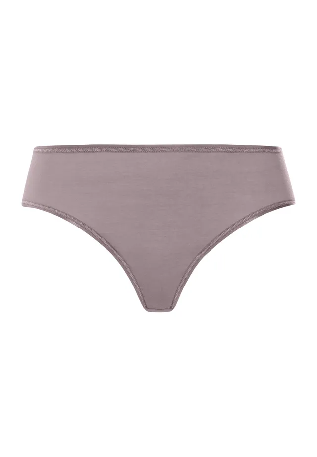 hanro-cotton-seamless-slip-midi-stormy-rose-baumwolle image 1