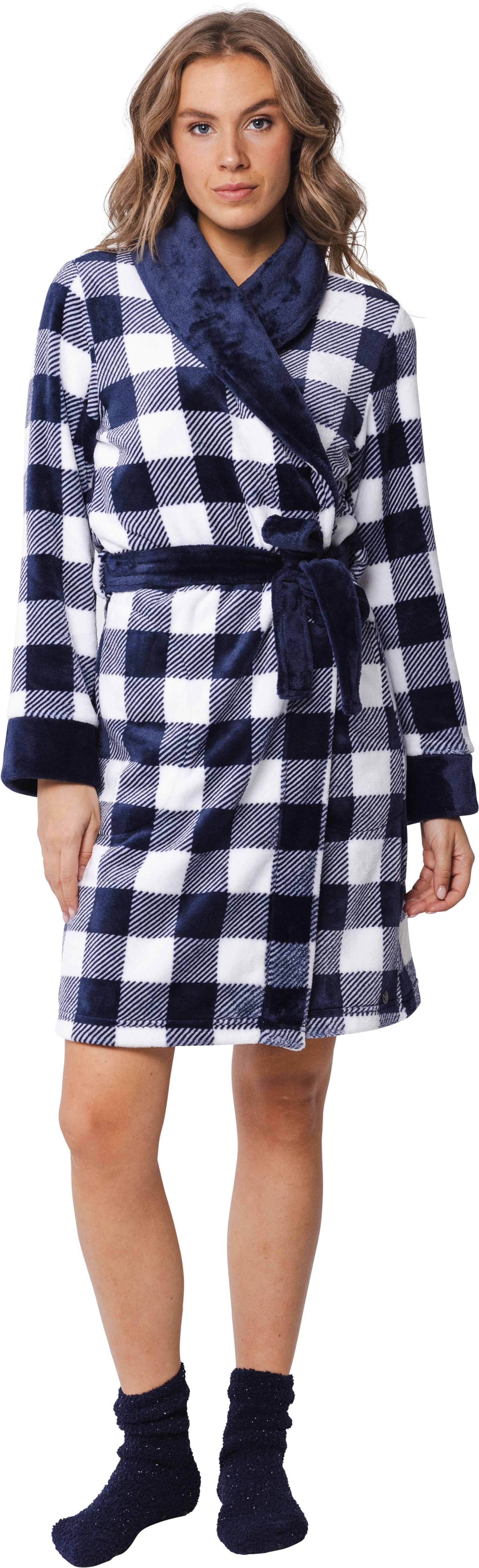 rebelle-adventure-night-haussocken-blau-fleece-2-paar image 3