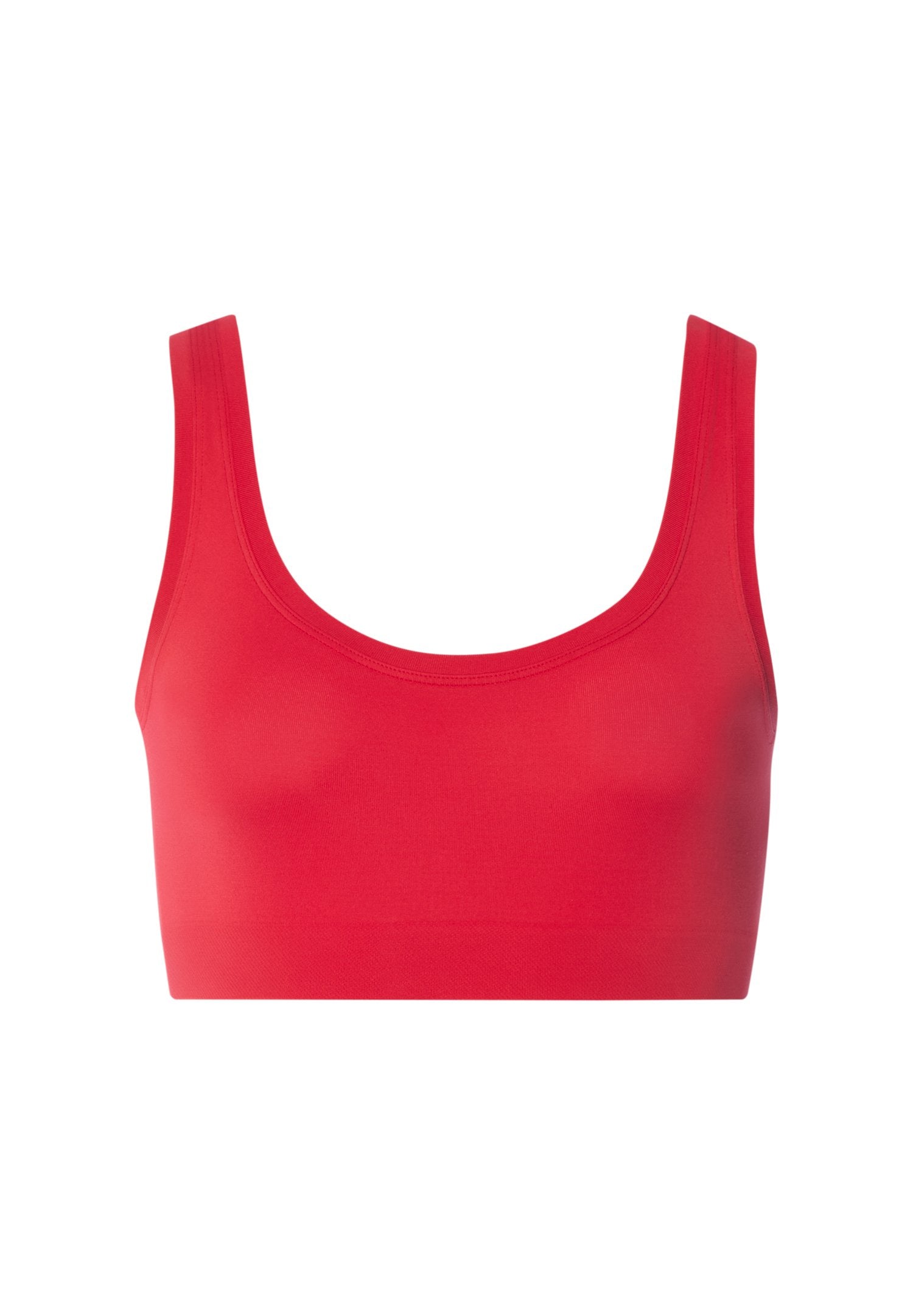 hanro-charlotte-adam-crop-top-cherry-red-microfaser image 2