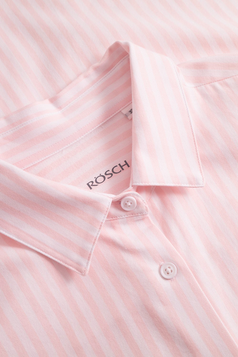 r-sch-be-happy-pyjama-lang-flanell-damen-rosa-streifen image 4