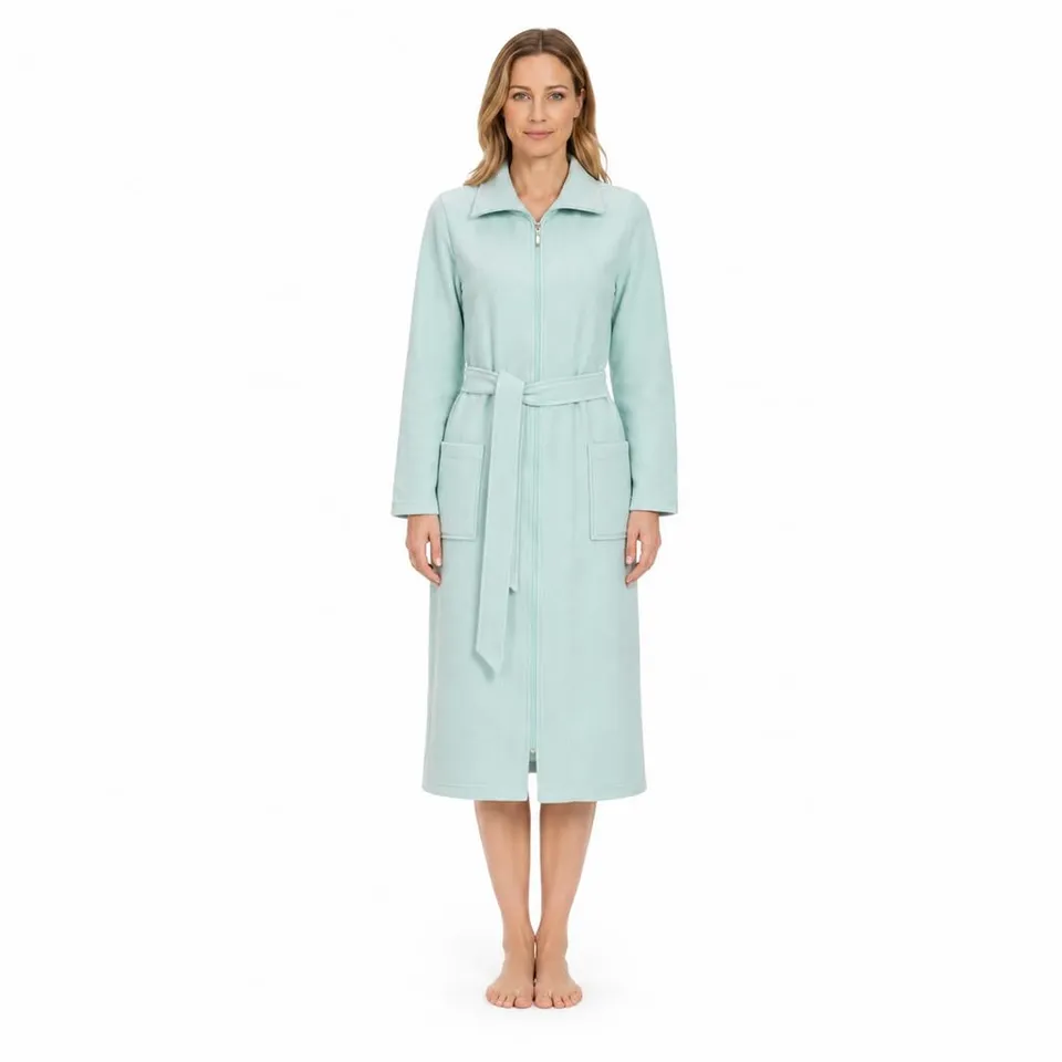 ringella-women-men-damen-bademantel-frottee-aqua-36-reissv image 1