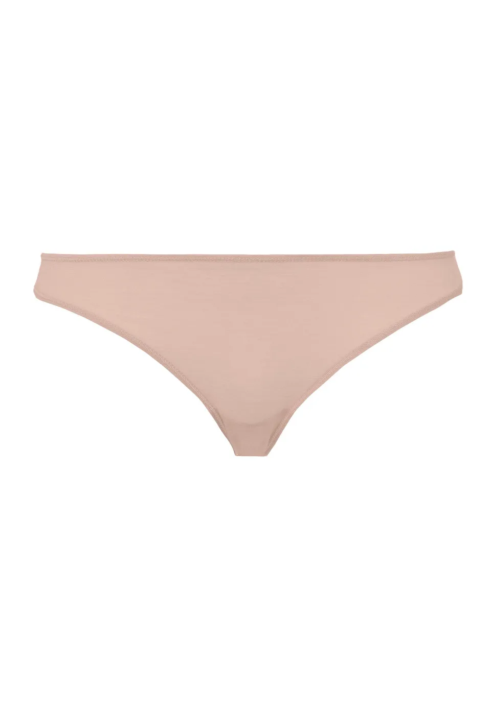 hanro-ultralight-mini-briefs-slip-beige-baumwolle image 1