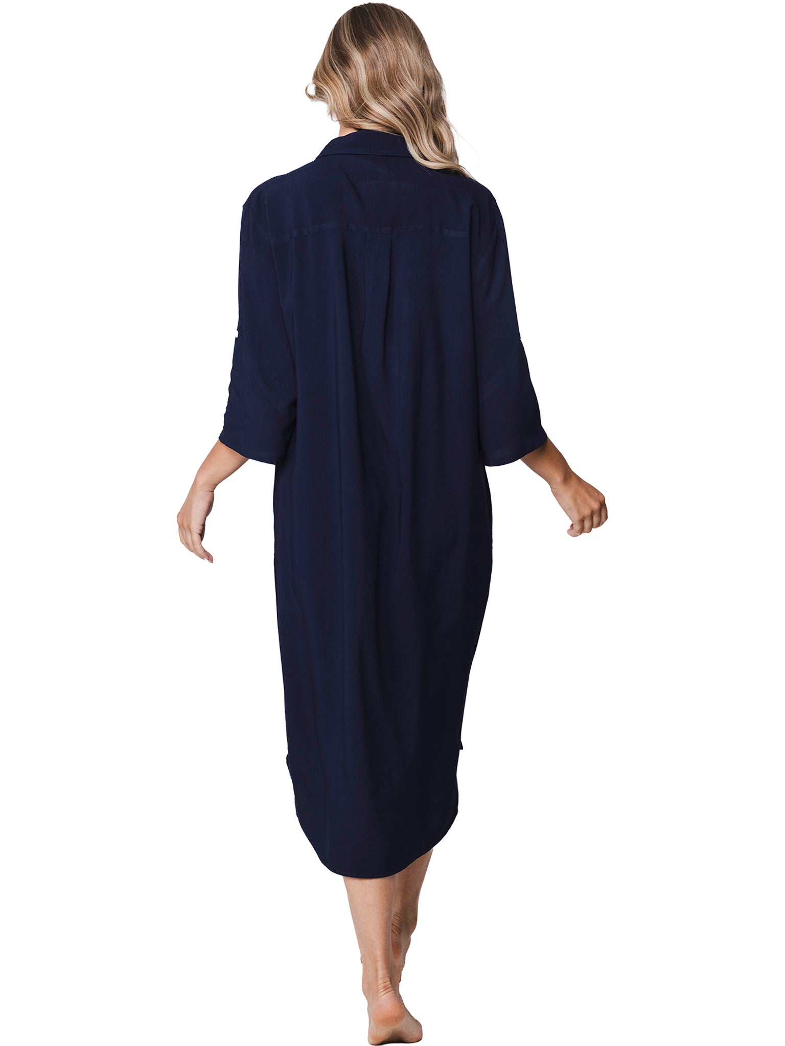 pastunette-premium-azure-leafs-beachkleid-blau image 3