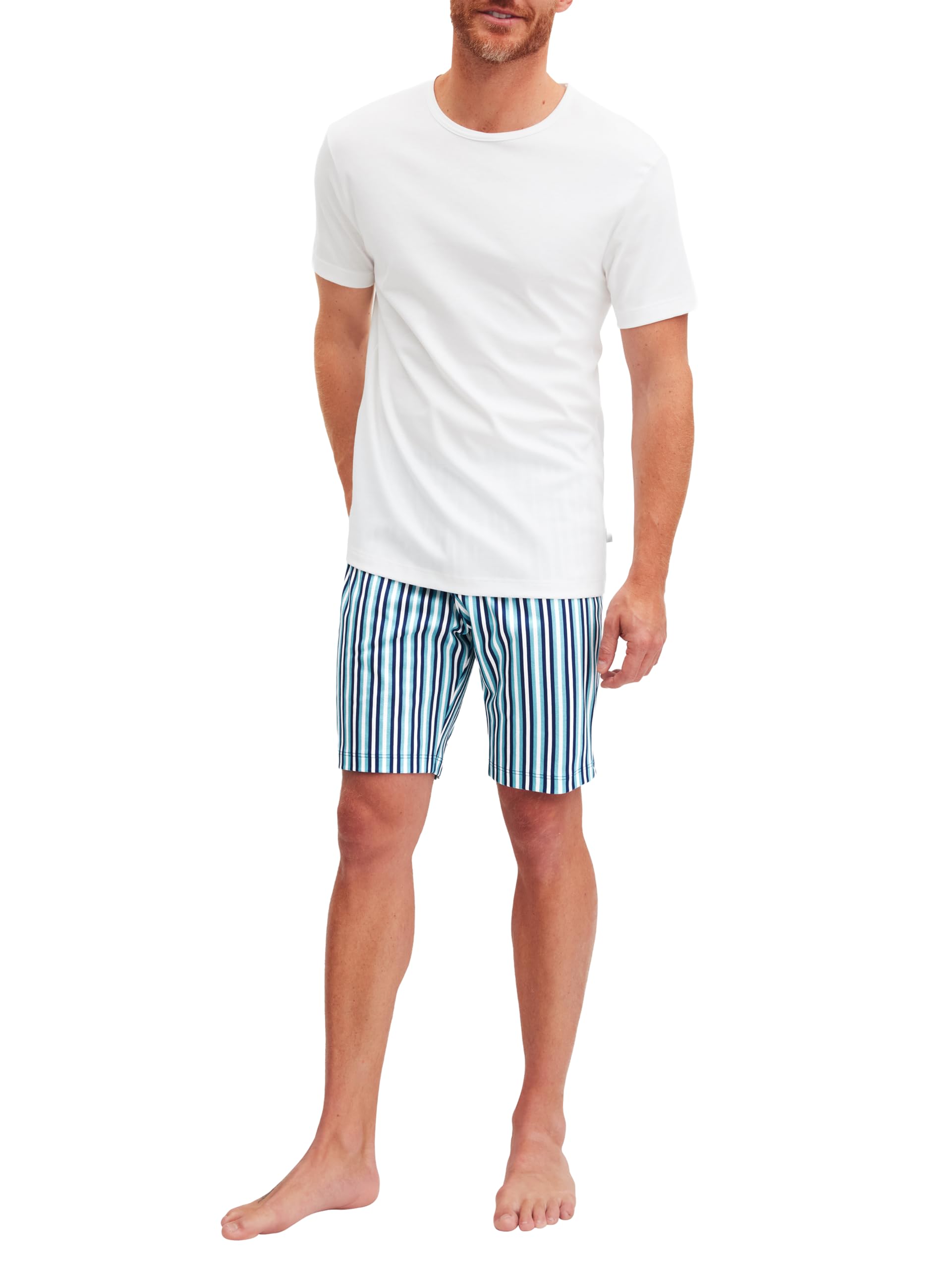 calida-relax-streamline-kurz-pyjama-herren-kurzarm-baumwolle image 8