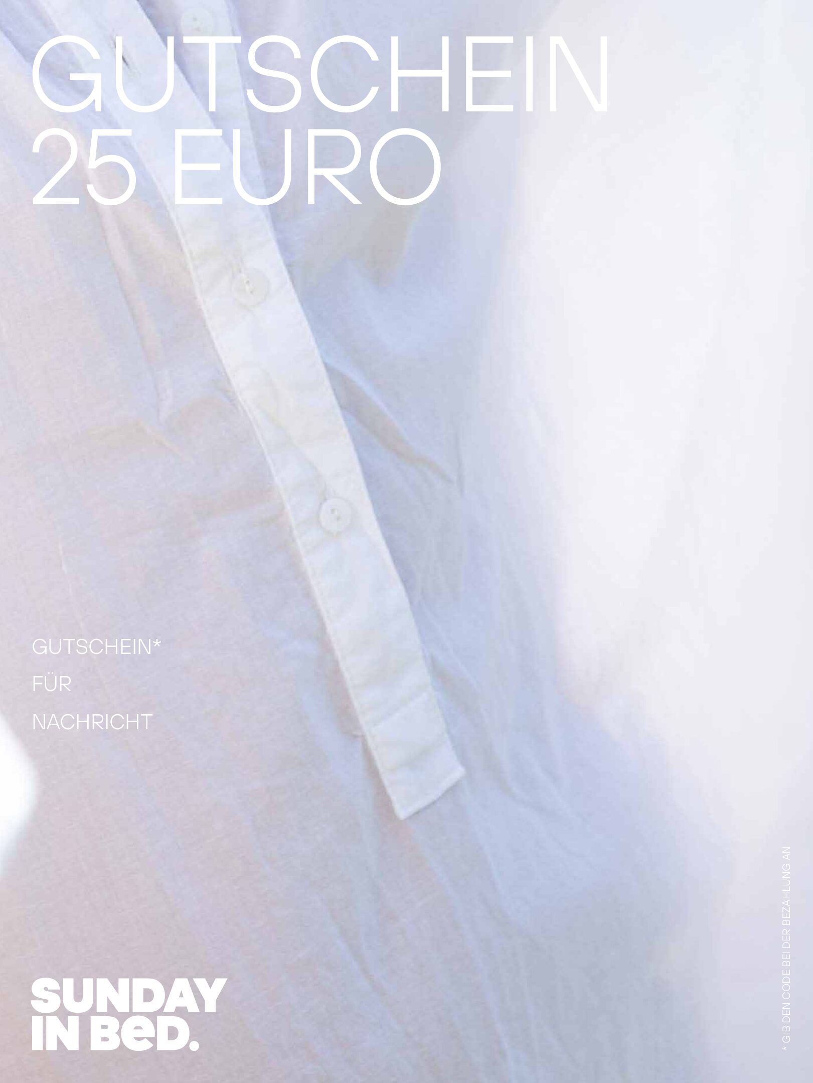sunday-in-bed-washed-cotton-gutschein-geschenkgutschein-25-euro image 1