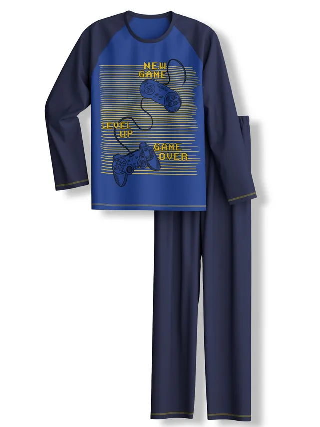 calida-favourites-sleep-jungen-pyjamaset-164-170-baumwolle image 1