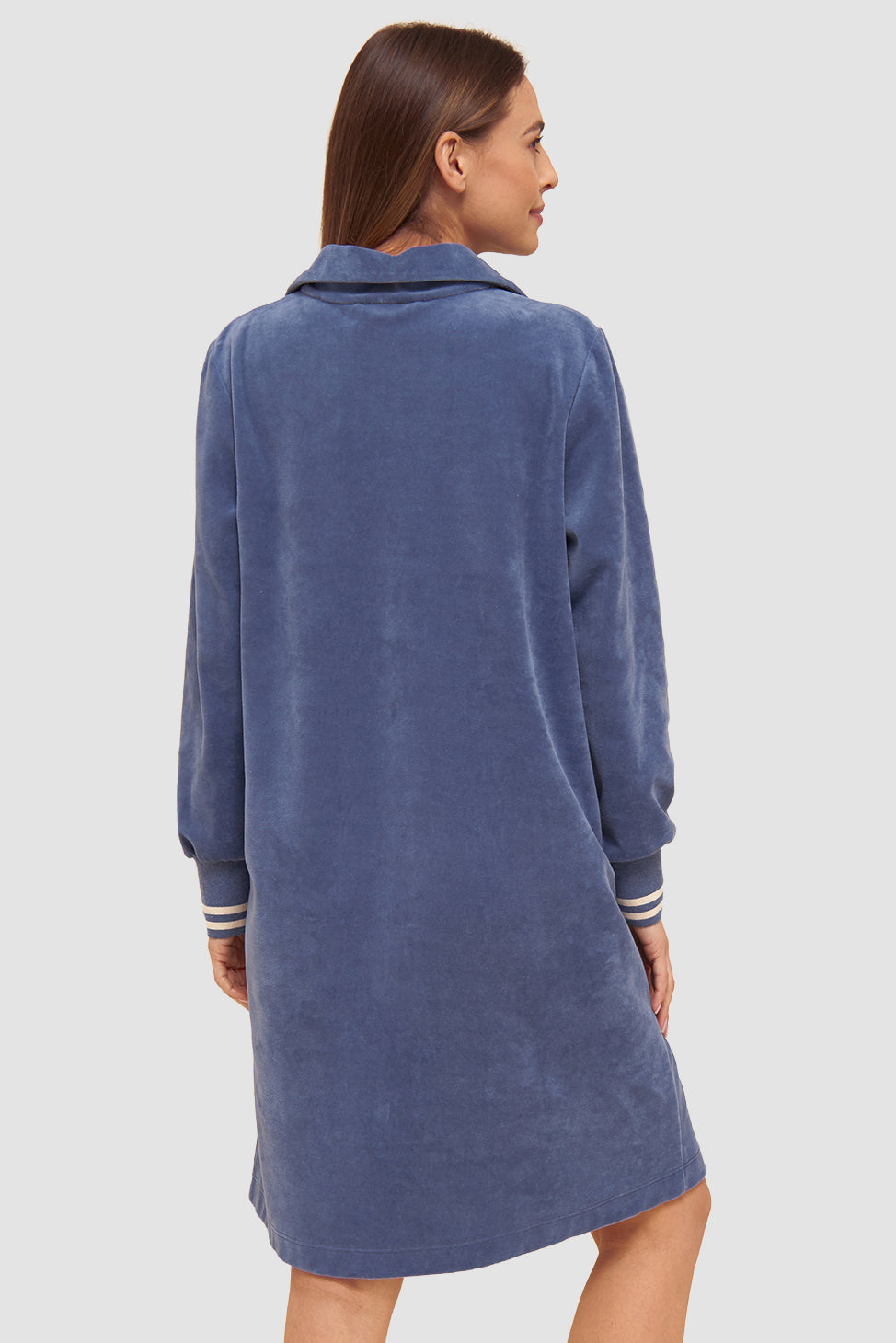 r-sch-be-happy-nicki-mantel-knielang-blau-reissverschluss image 3