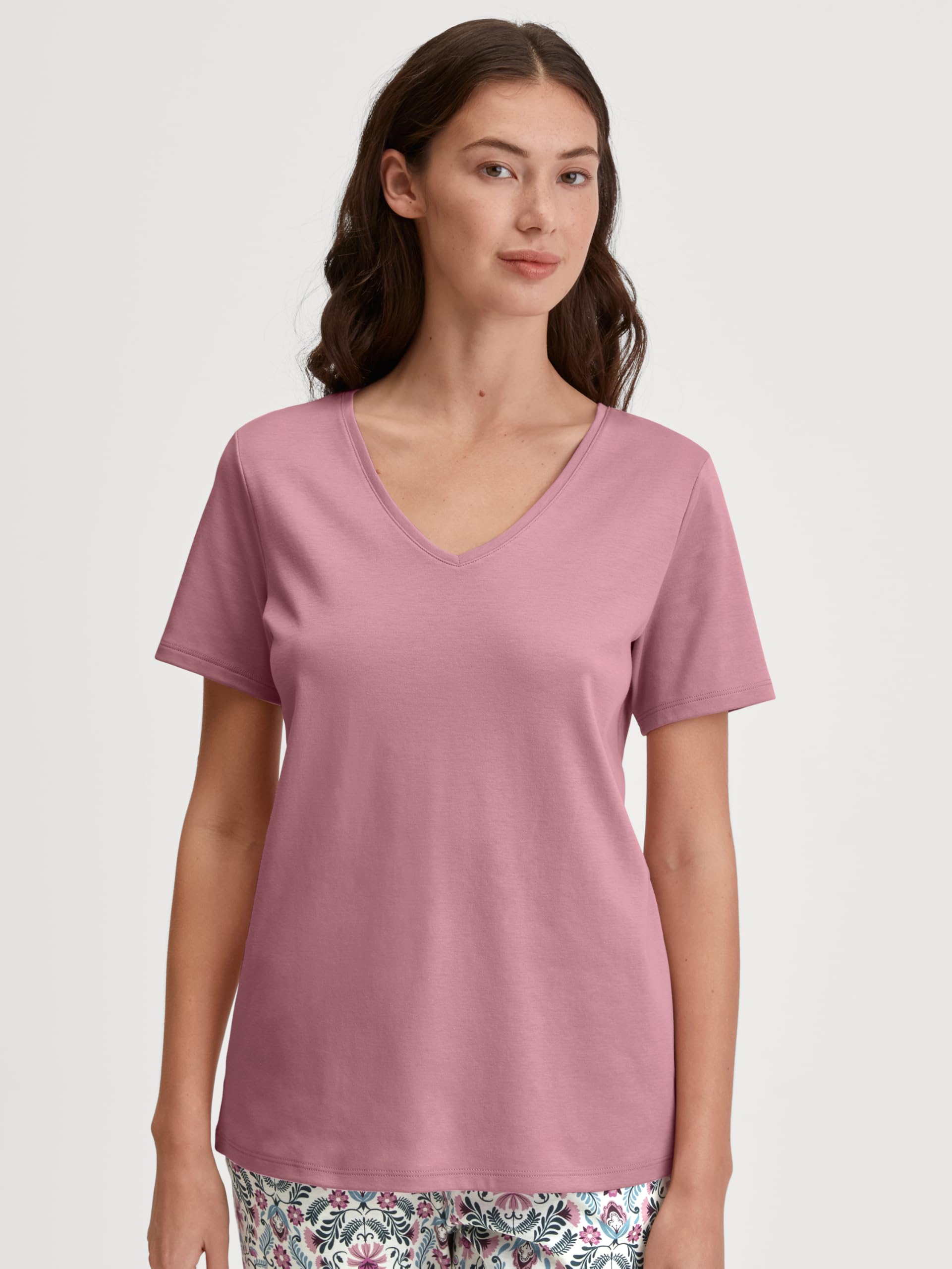 calida-favourites-lounge-t-shirt-damen-blush-flower-44-46 image 2