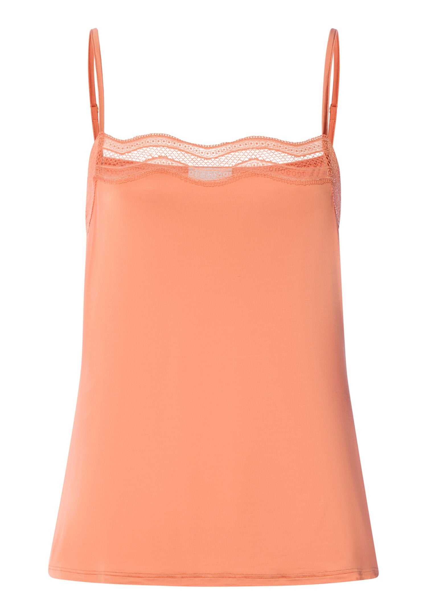 hanro-cira-top-light-carnelian-spaghettitr-ger-spitze image 1