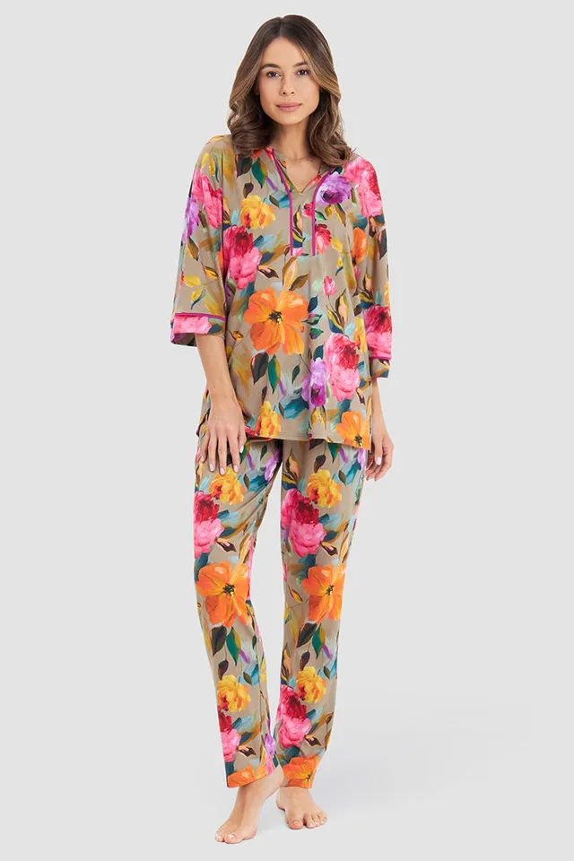 r-sch-be-happy-pyjama-lang-mehrfarbig-bl-tendruck image 1