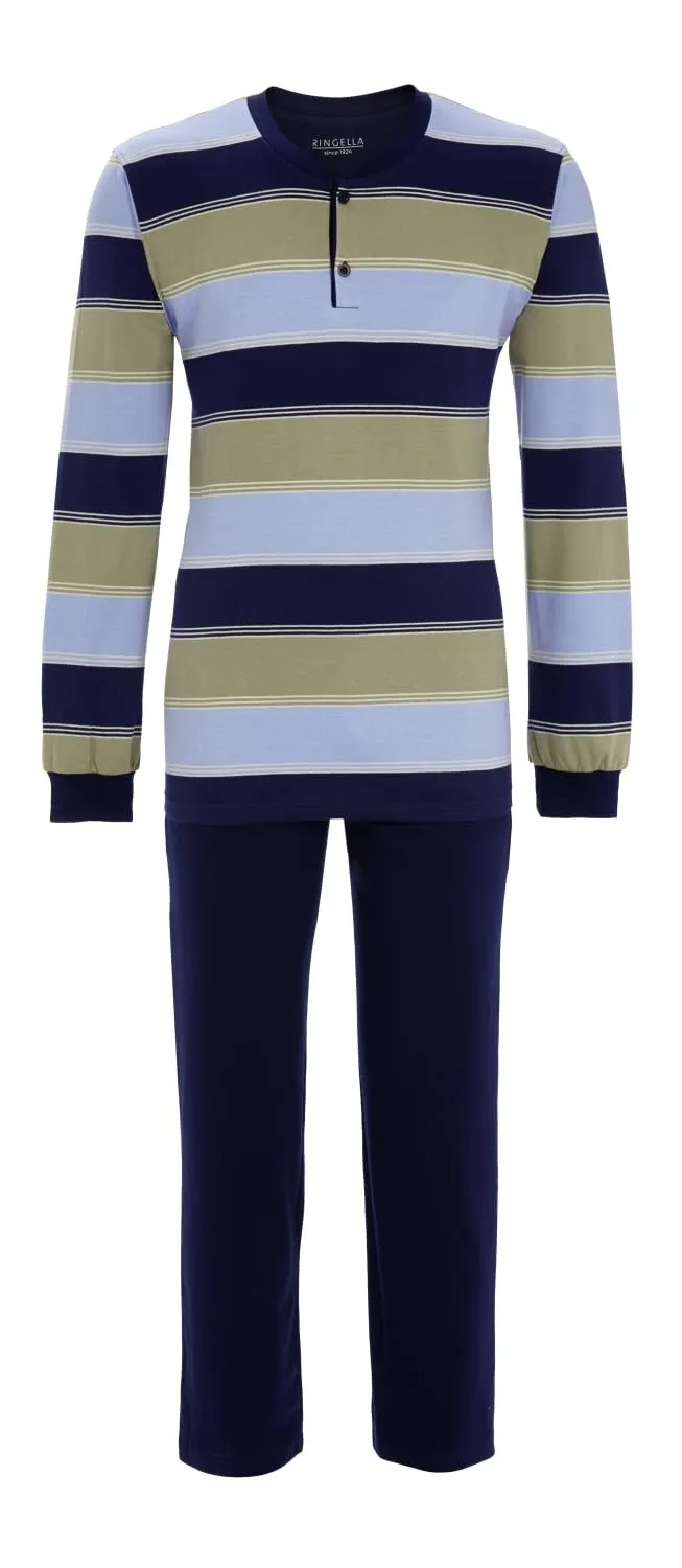 ringella-women-men-pyjama-knopfleiste-ringel-herren image 1