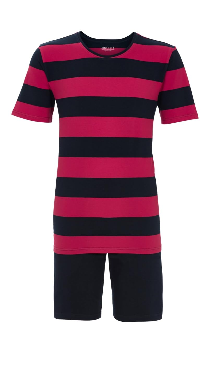 ringella-women-men-herren-shorty-stretch-rundhals-kurzpyjama image 1