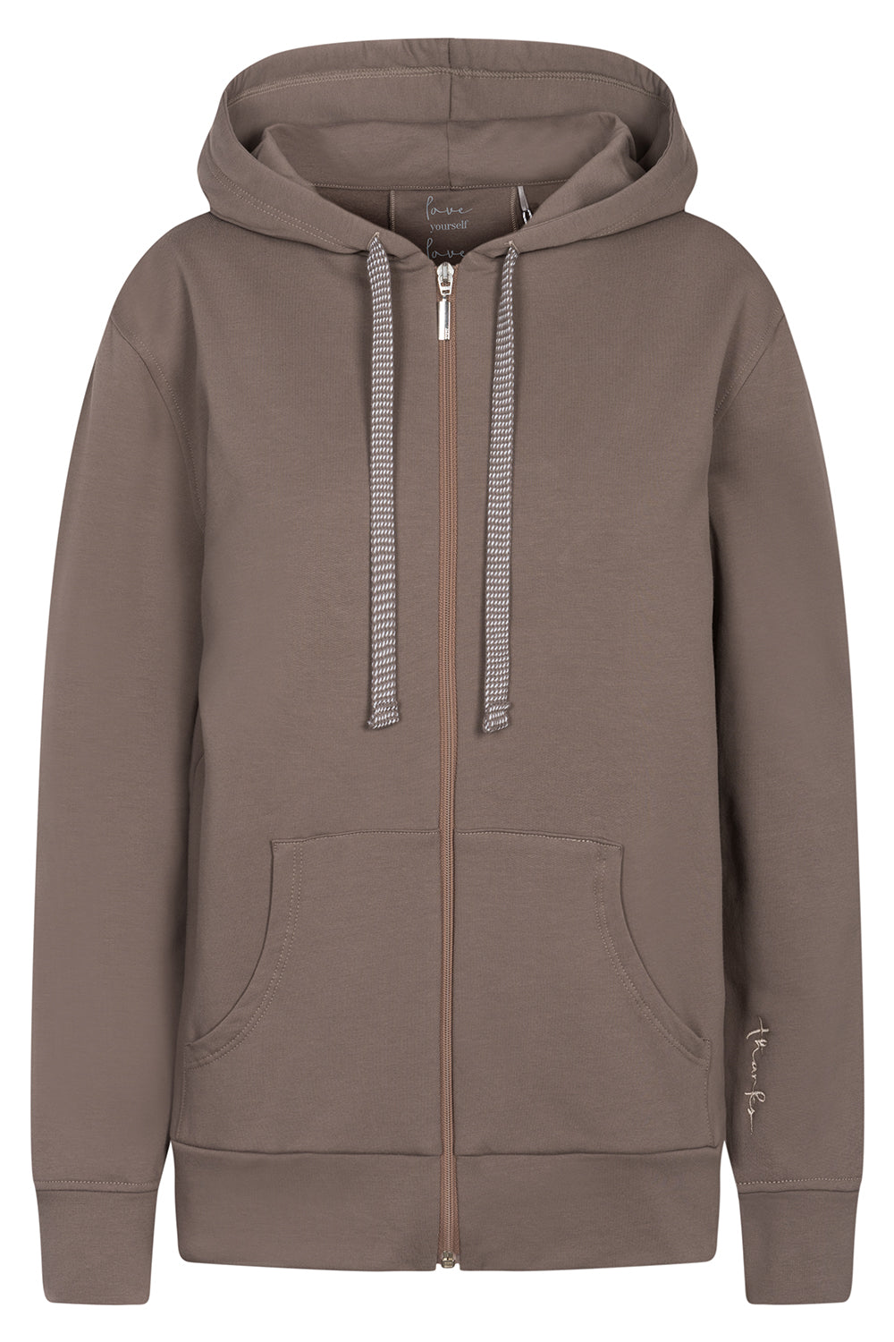 r-sch-be-happy-sweatjacke-langarm-kapuze-uni-k-ngurutaschen image 2