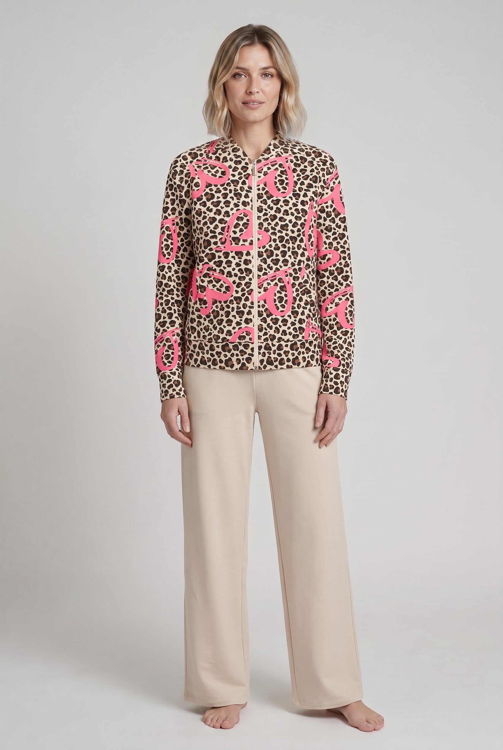r-sch-be-happy-jacke-leo-herz-print-loungejacke-mehrfarbig-baumwolle image 4