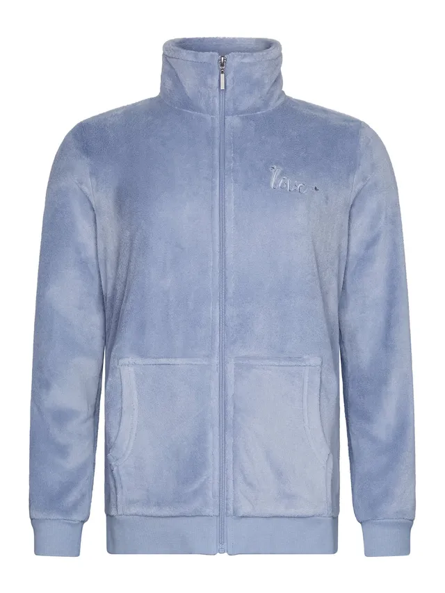 pastunette-blue-fog-weste-blau-fleece-mit-reissverschluss image 1