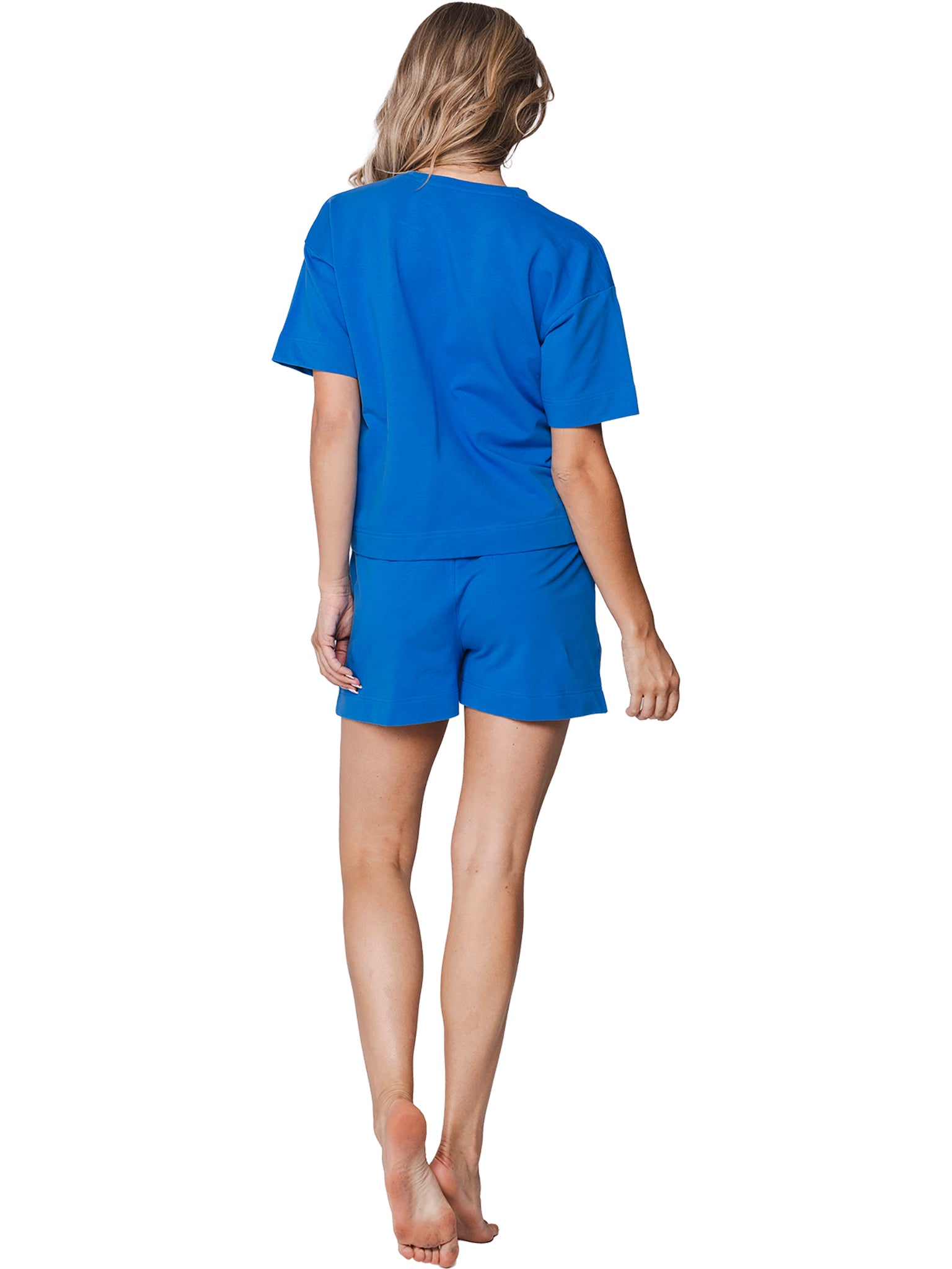 myrebelle-blue-bay-shortama-blau-baumwolle-shorty image 5