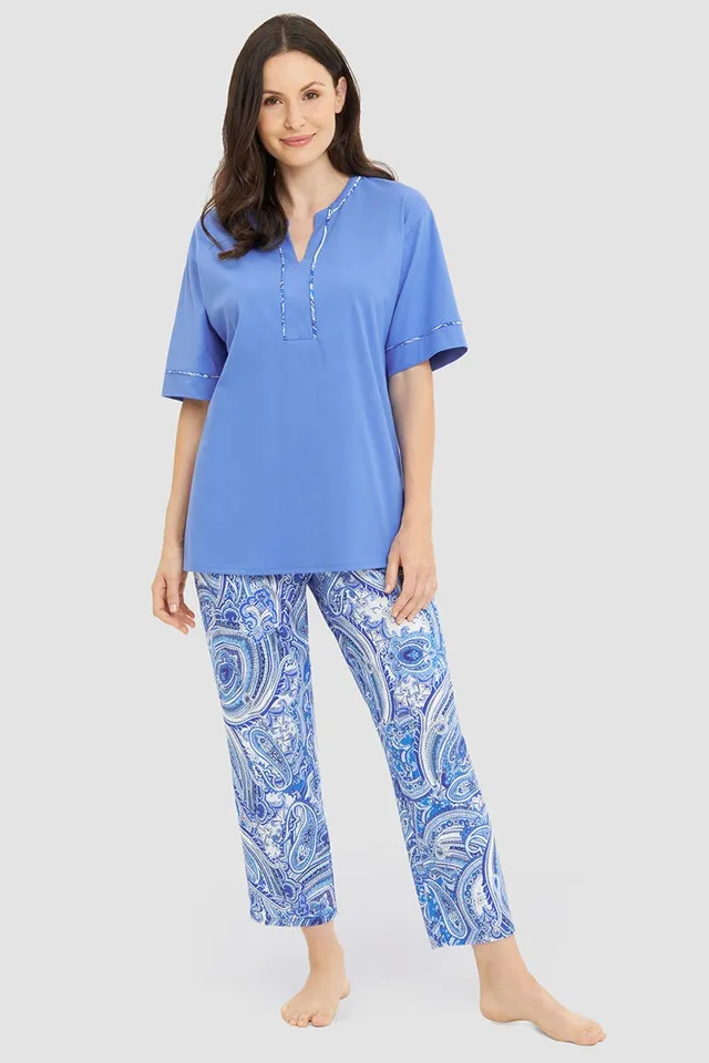 r-sch-be-happy-7-8-pyjama-paisleydruck-blau-modal image 1