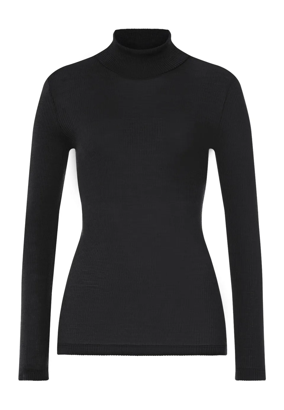 hanro-marcia-rollkragenshirt-merino-seide-phantom image 1