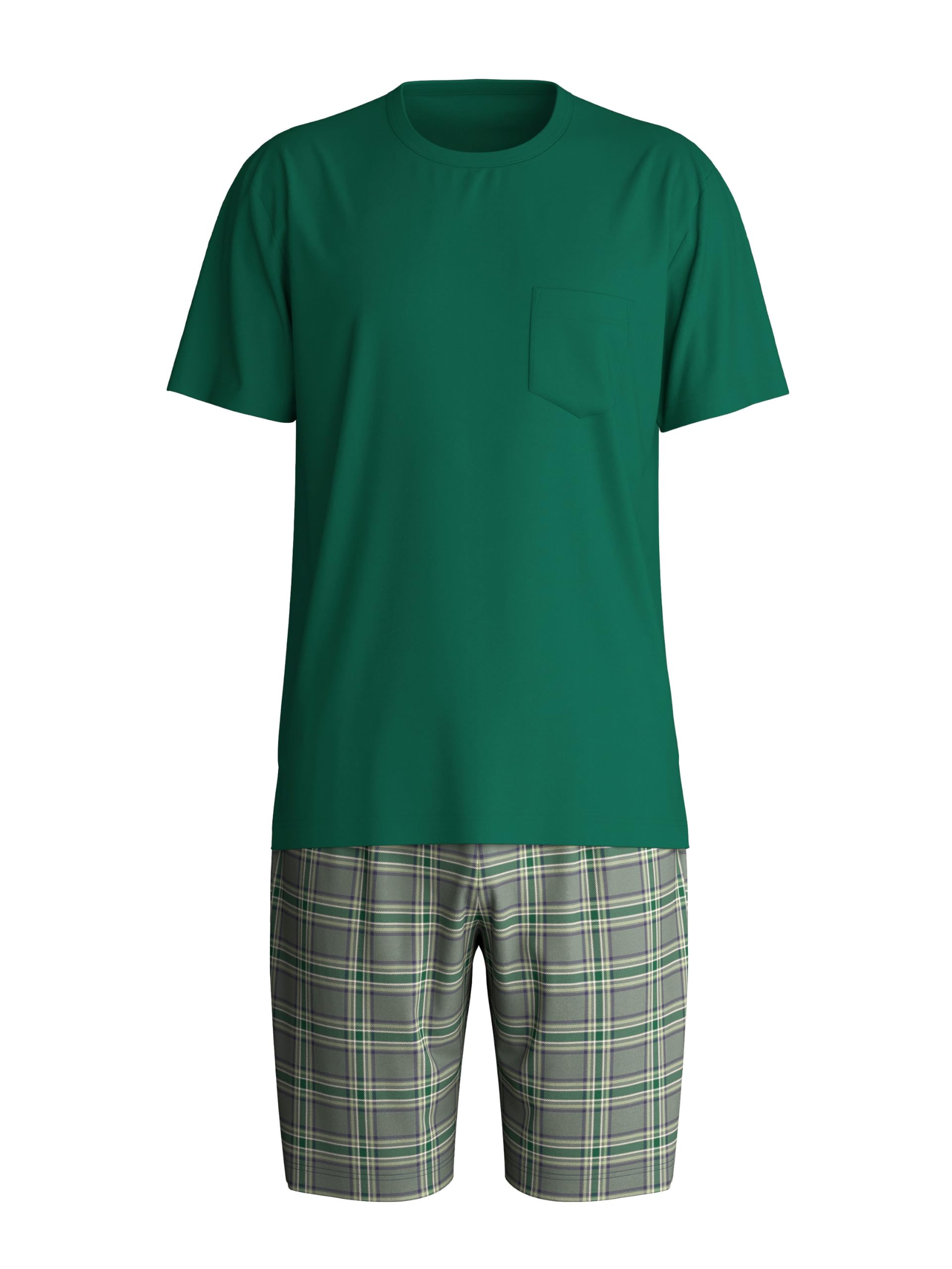 calida-relax-imprint-herren-pyjama-kurz-gr-50-baumwolle image 4