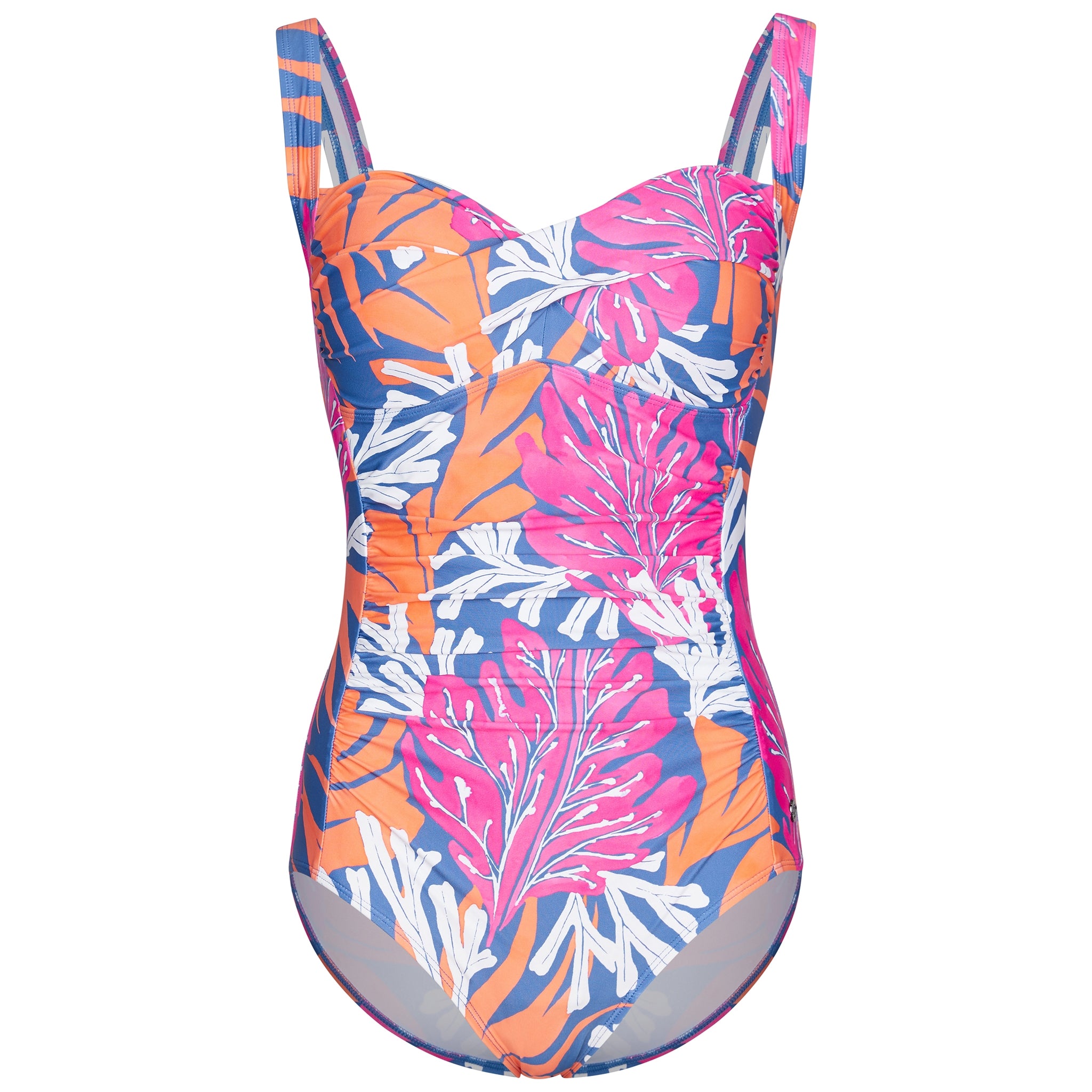 pastunette-beach-coral-flower-badeanzug-wei-recycelt image 1