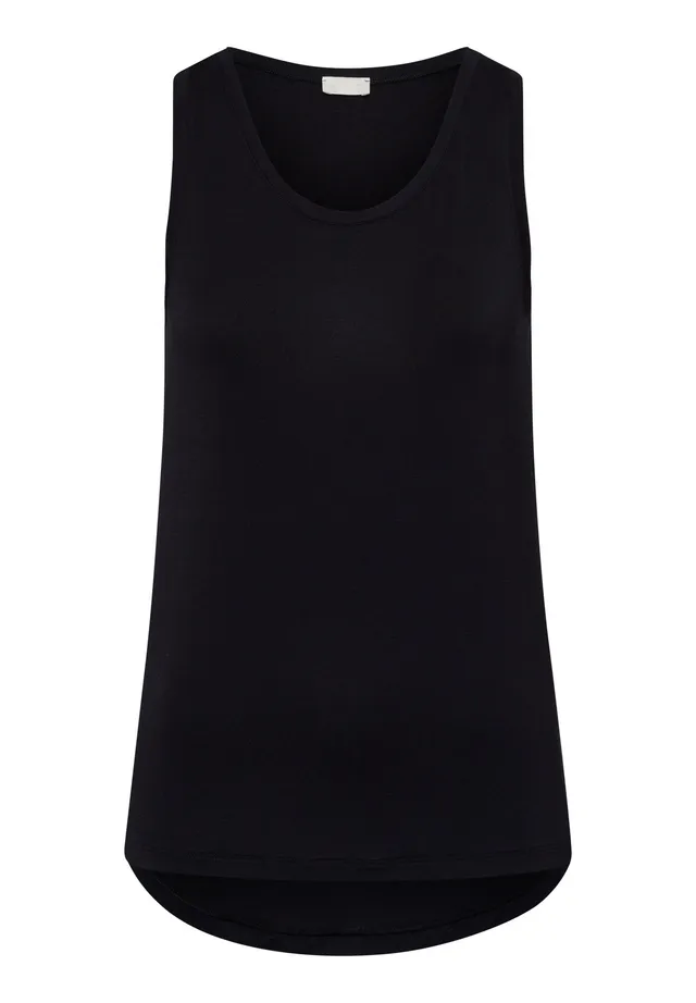 hanro-yoga-tank-top-078794-damen-top-black-beauty-tencel image 1