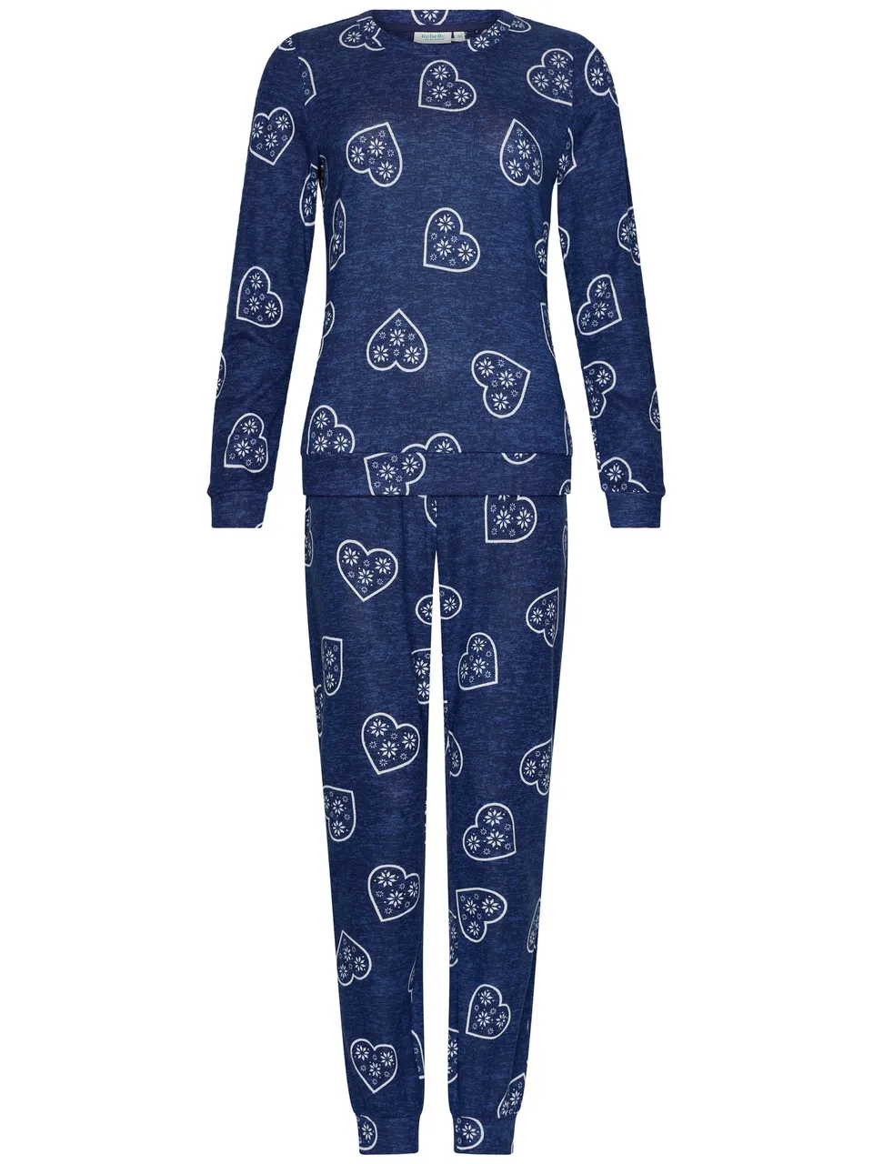 rebelle-aspen-ski-pyjama-blau-herzen-recycling-fleece image 1