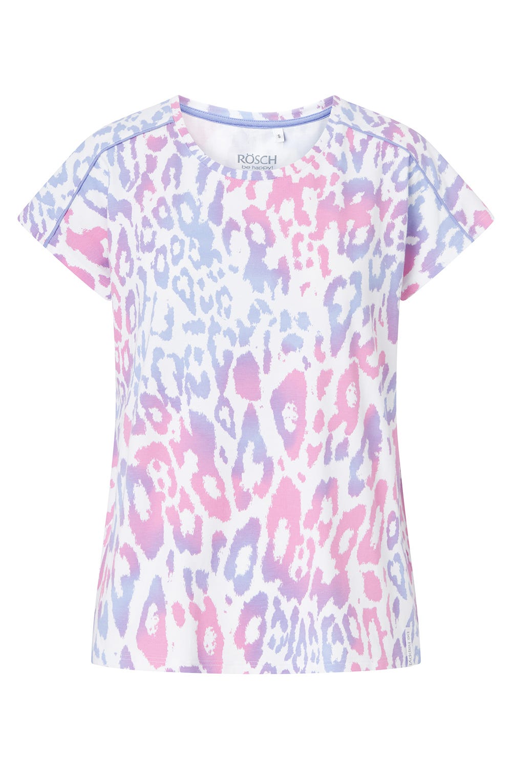 r-sch-be-happy-shirt-kurzarm-schlafshirt-mehrfarbig image 2