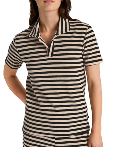 calida-favourites-lounge-stripe-t-shirt-damen-frottee-polokragen image 7