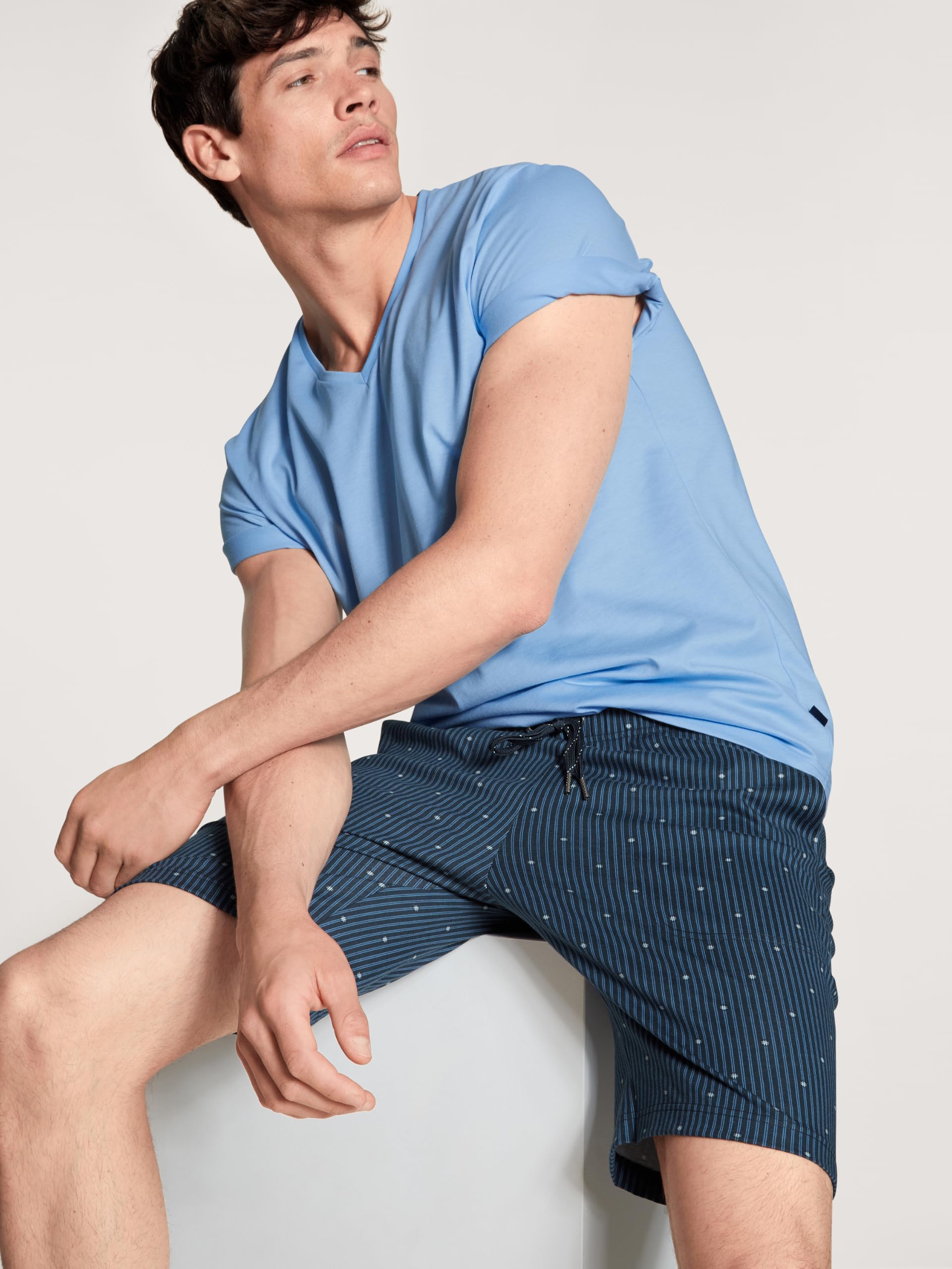calida-remix-basic-sleep-bermuda-shorts-herren image 6