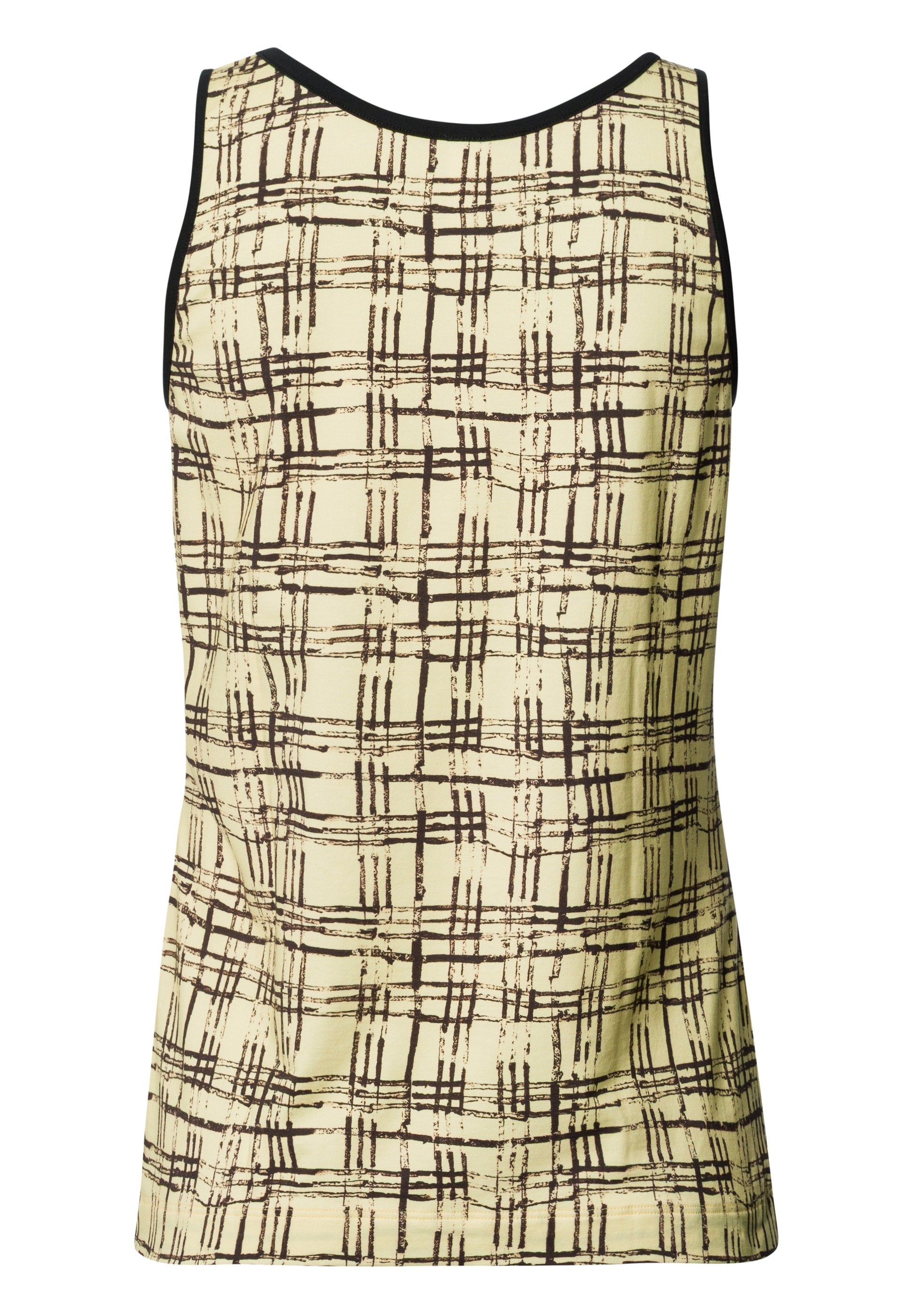hanro-arthur-arbesser-tank-top-tartan-print-baumwolle image 6