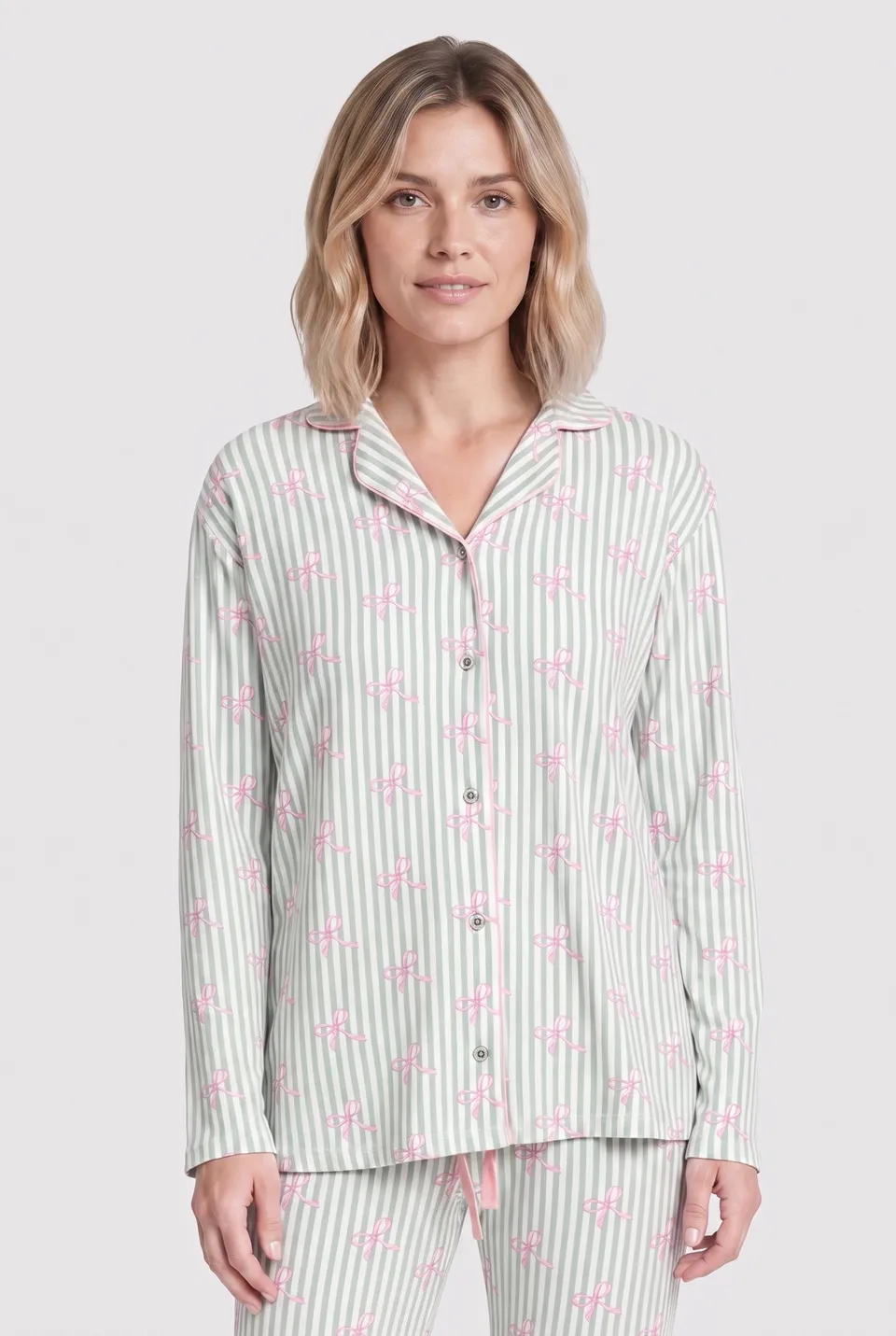 r-sch-be-happy-shirt-langarm-pyjamashirt-gr-n image 1