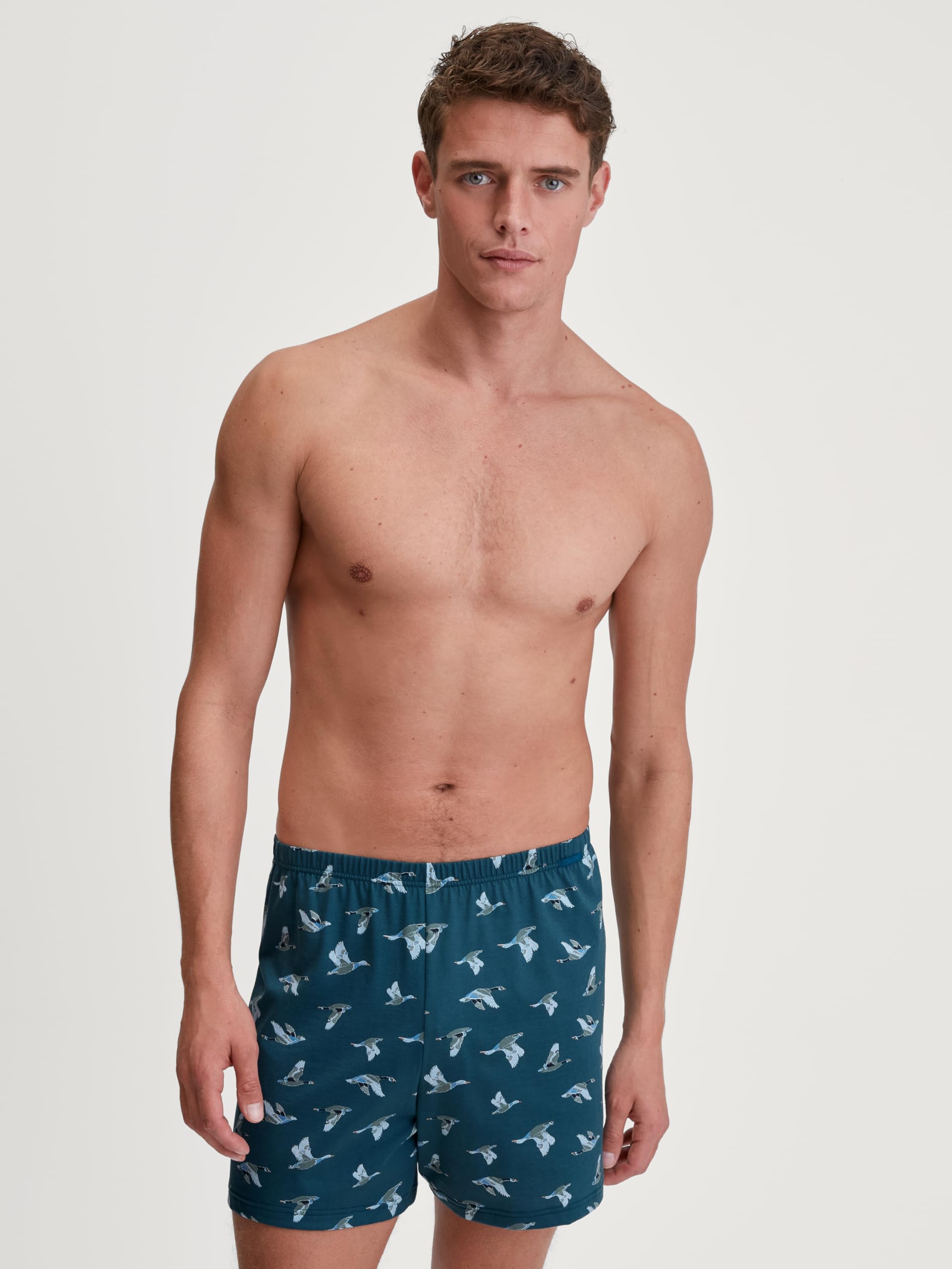 calida-prints-boxershorts-herren-schwarz-1er-pack-baumwolle image 5