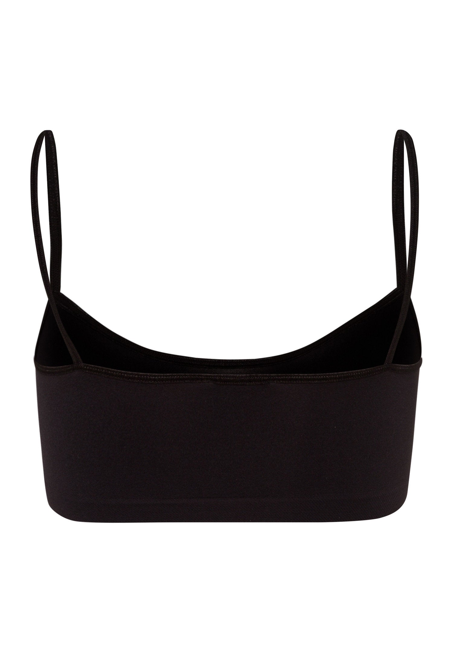 hanro-touch-feeling-crop-top-schwarz-microfaser-bustier image 3