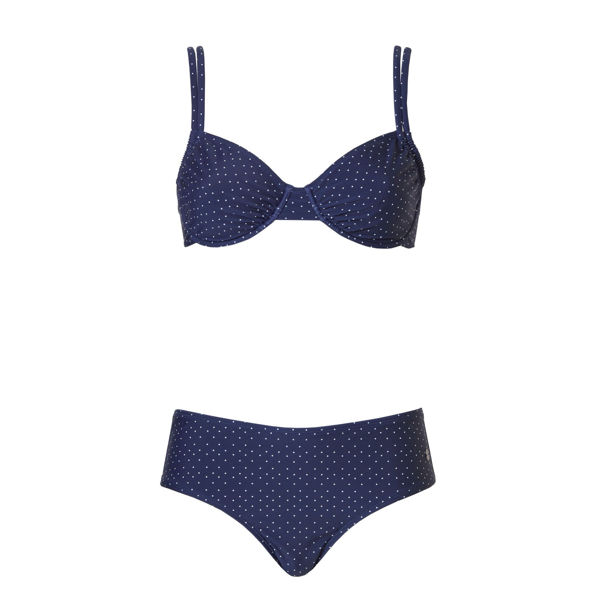 pastunette-dots-bikini-blau-wei-e-punkte-b-gel-verstellbar image 2