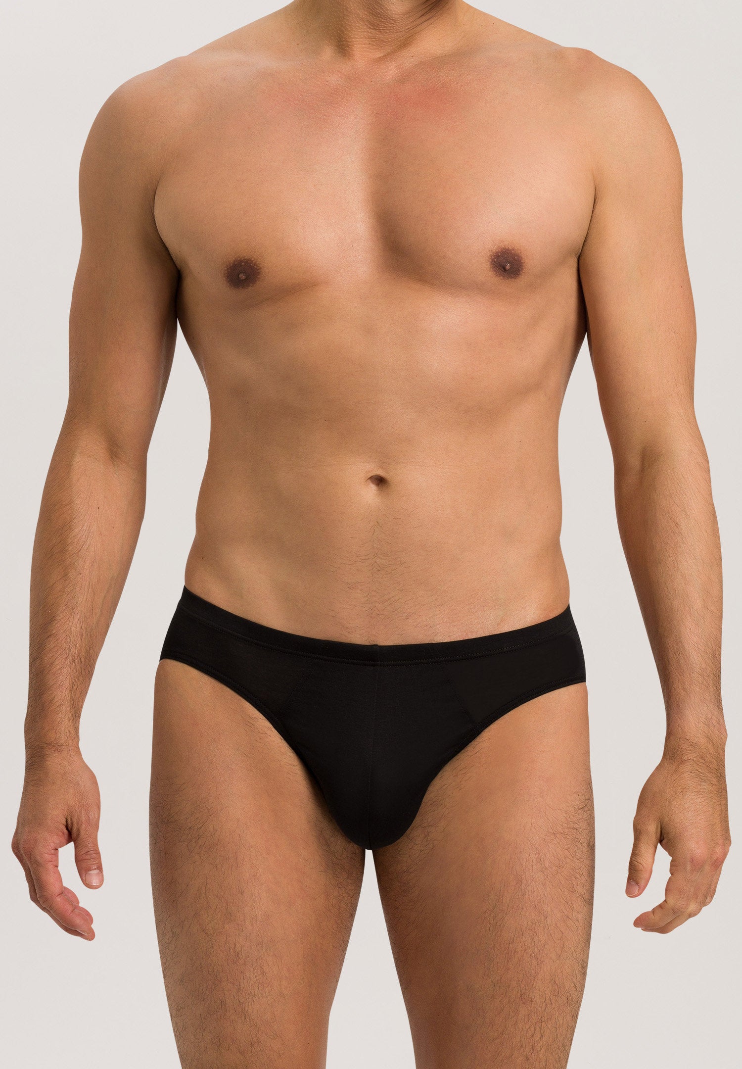 hanro-cotton-sporty-briefs-slip-schwarz-baumwolle-herren image 2