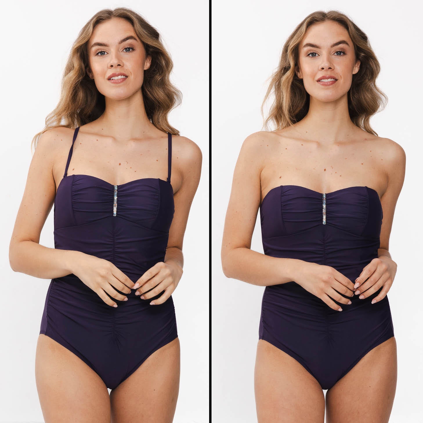 pastunette-iris-bandeau-badeanzug-dunkellila-shaping image 4