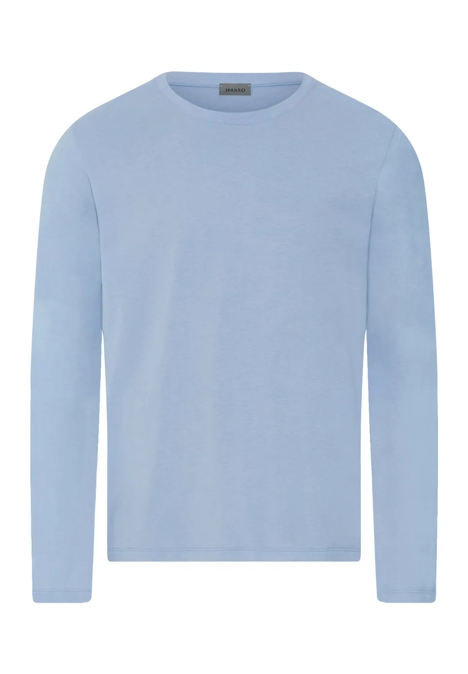 hanro-living-shirts-langarmshirt-cashmere-blue-baumwolle image 1