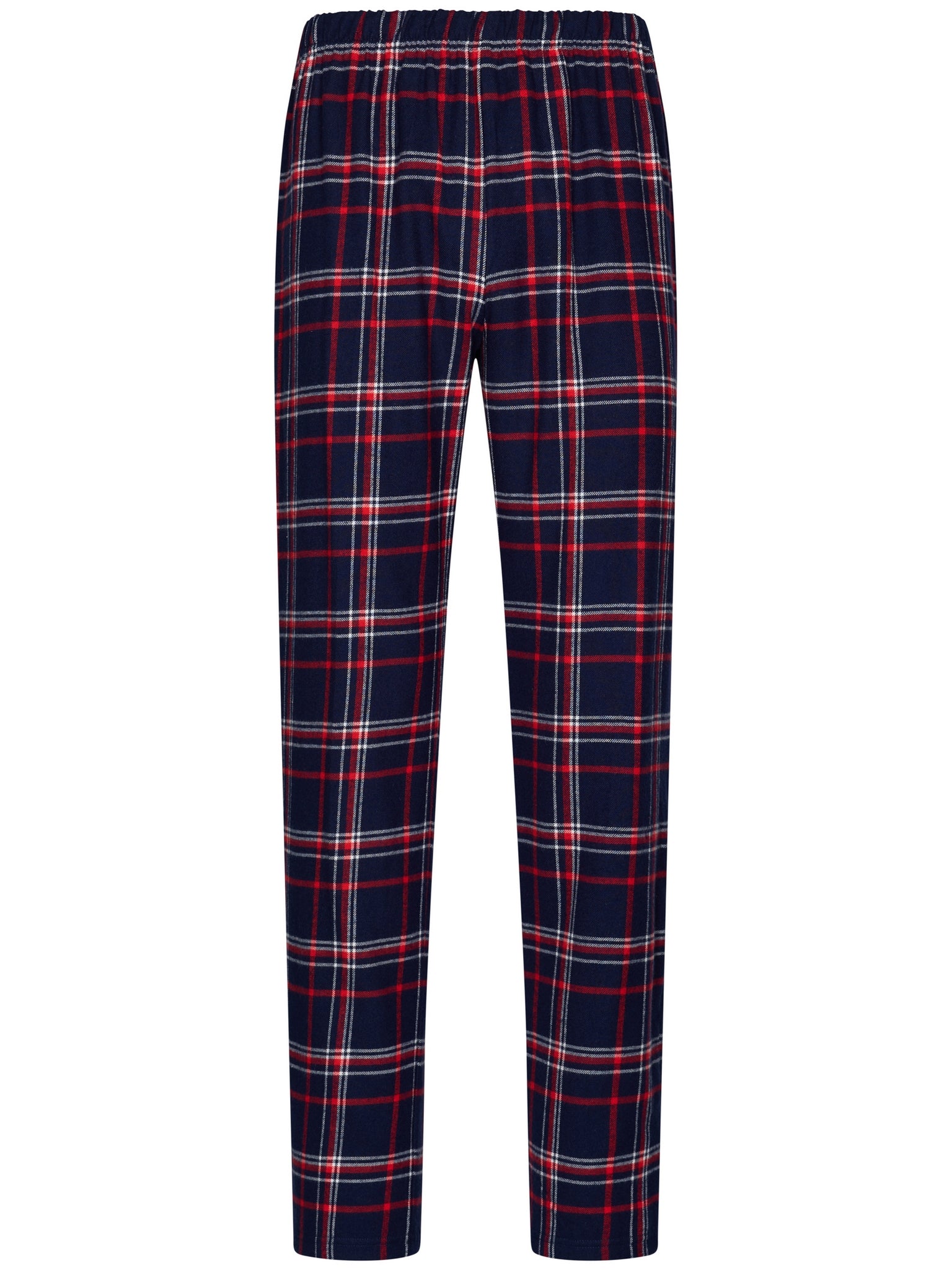 pastunette-aspen-ski-pyjama-blau-karo-flanell image 2