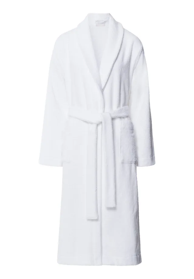 hanro-selection-robe-115cm-bademantel-wei-frottee image 1