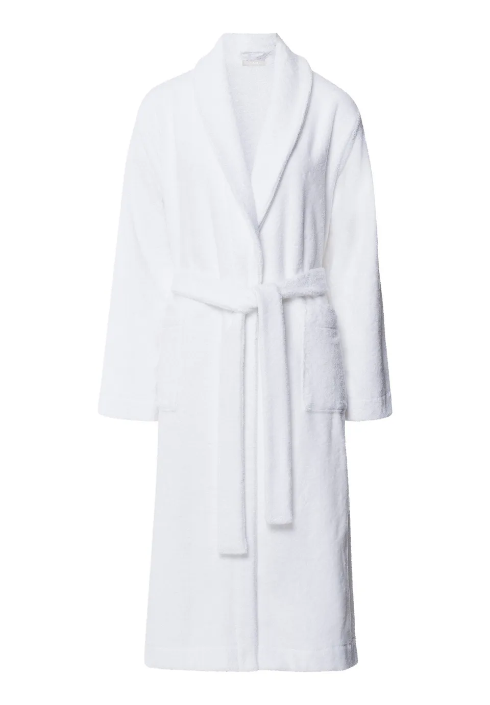 hanro-selection-robe-115cm-bademantel-wei-frottee image 1