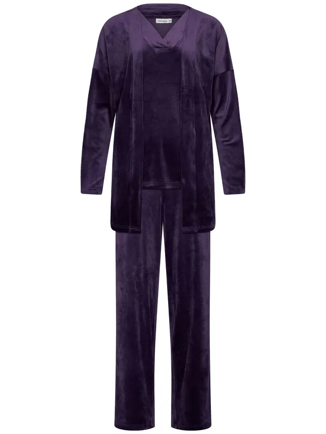 pastunette-premium-dark-orchid-hausanzug-lila-3-teilig image 1